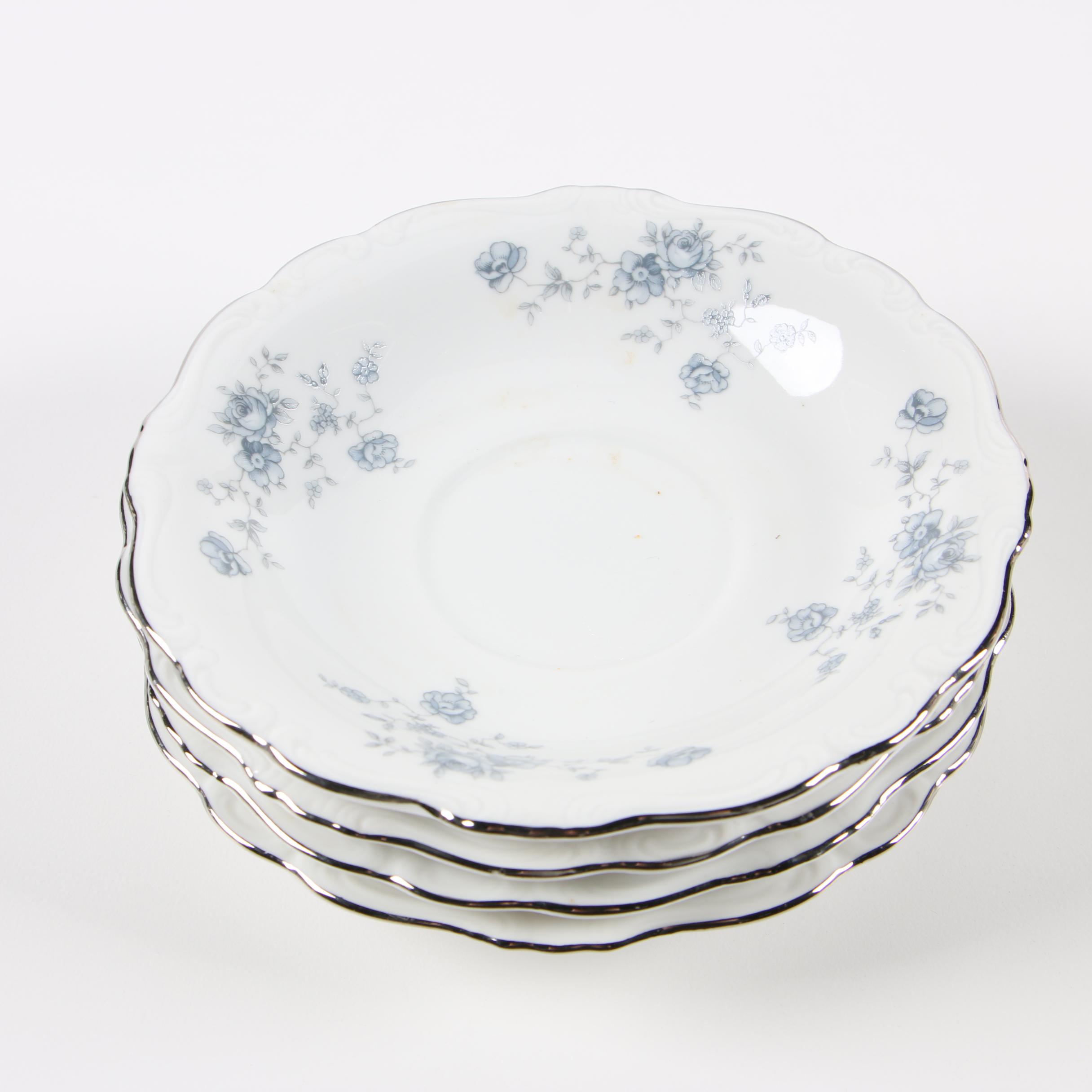 Johann Haviland "Blue Garland" Porcelain Dinnerware, Late 20th Century