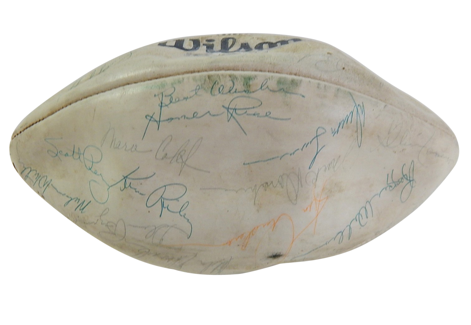 Early to Mid-1980s Cincinnati Bengals Signed Football - K.Anderson, P.Johnson