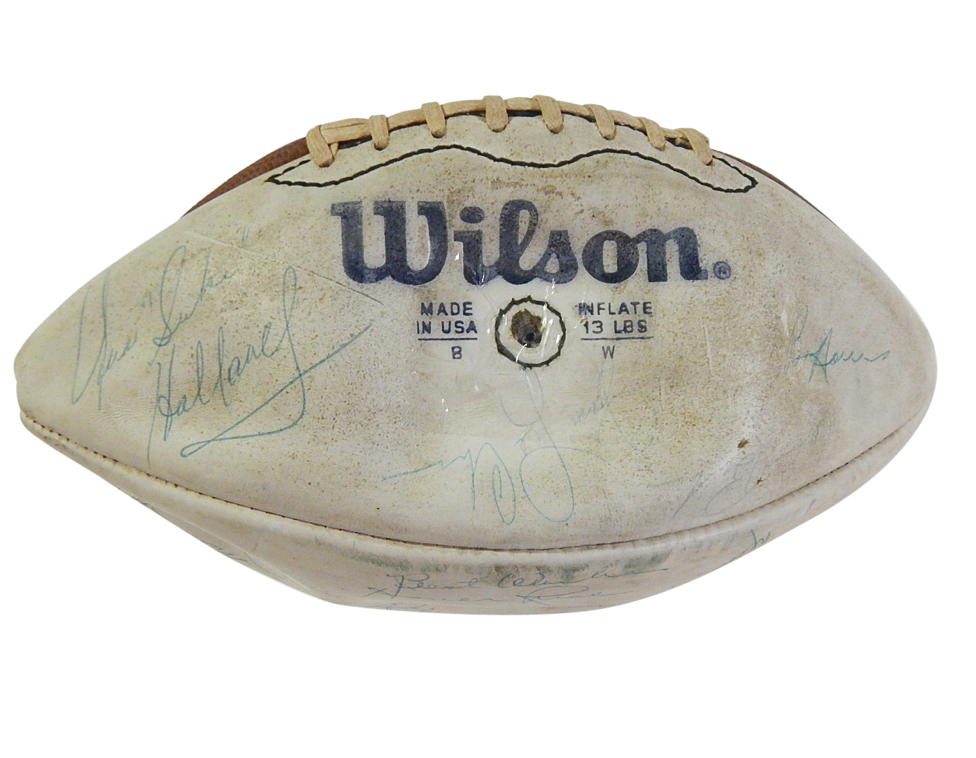 Early to Mid-1980s Cincinnati Bengals Signed Football - K.Anderson, P.Johnson