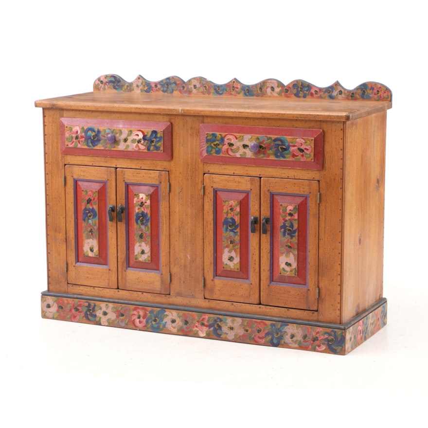 David Marsh Painted Pine Buffet