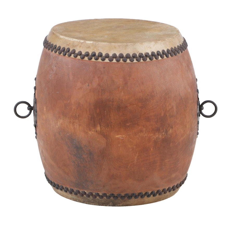 Japanese Hide Taiko Drum