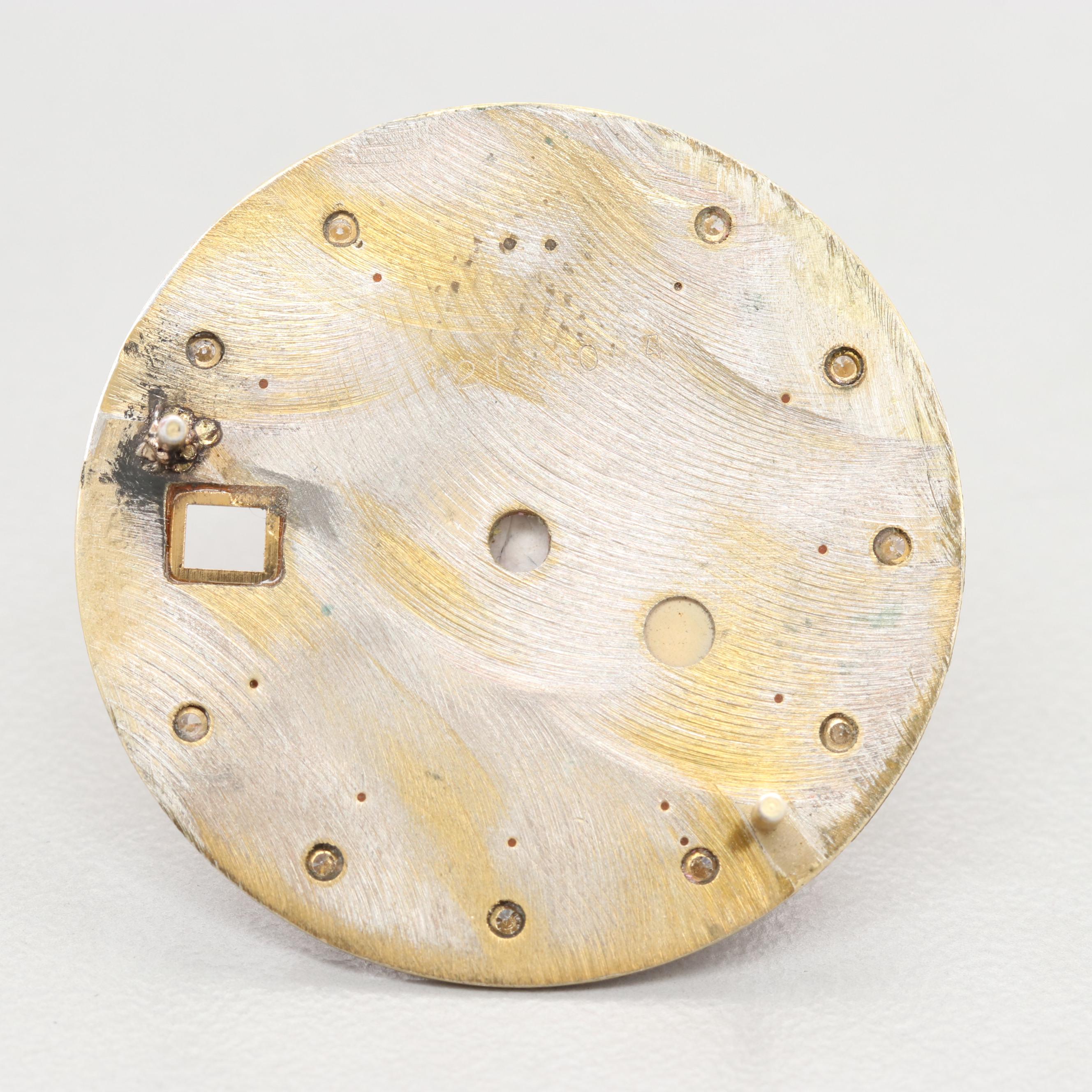 Rolex Pink Mother of Pearl and Diamond Aftermarket Dial