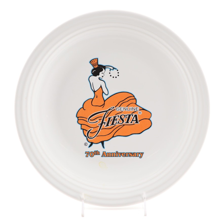 Homer Laughlin "Fiesta" 70th Anniversary Plate