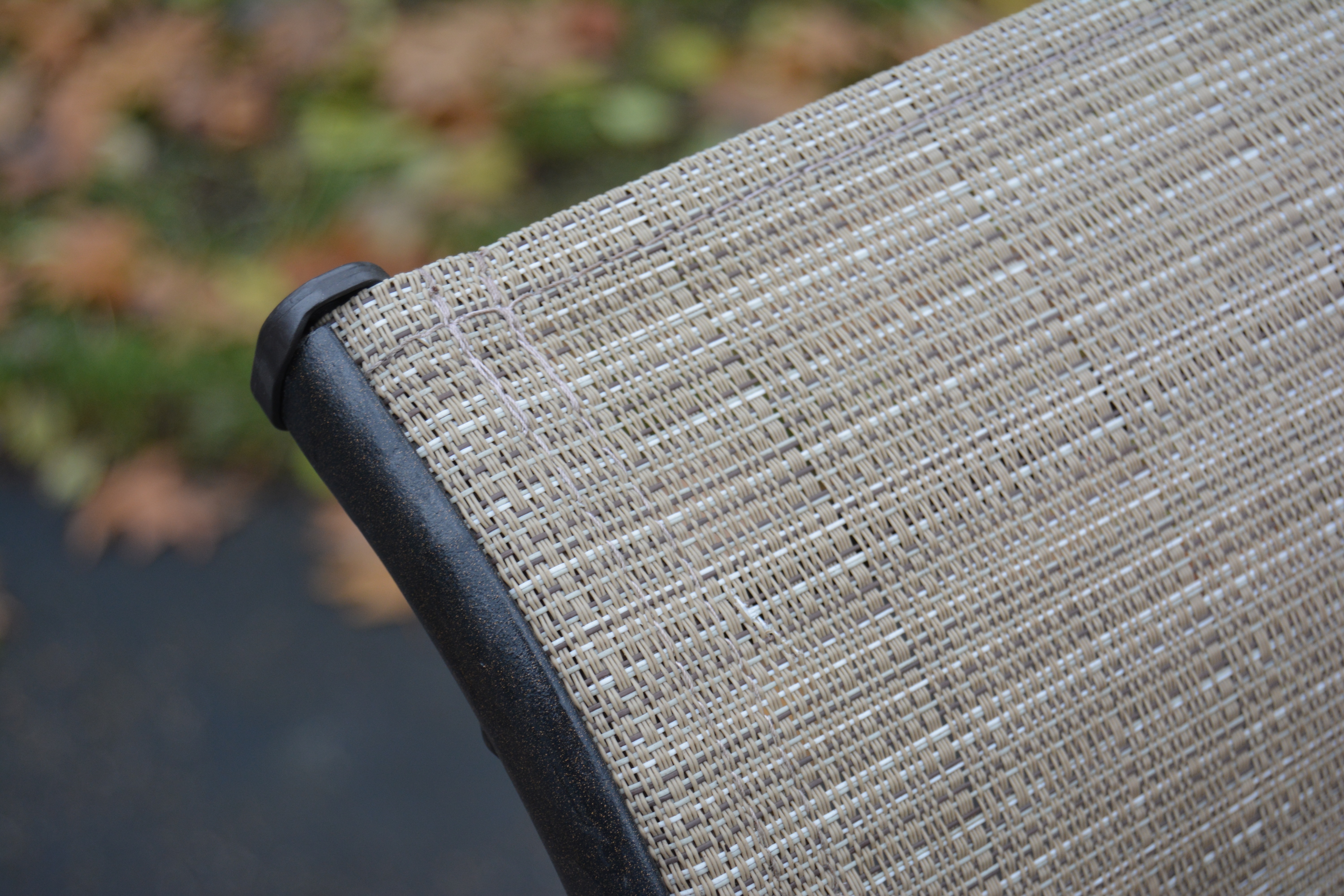 Patio Dining Table and Six Chairs by Hampton Bay