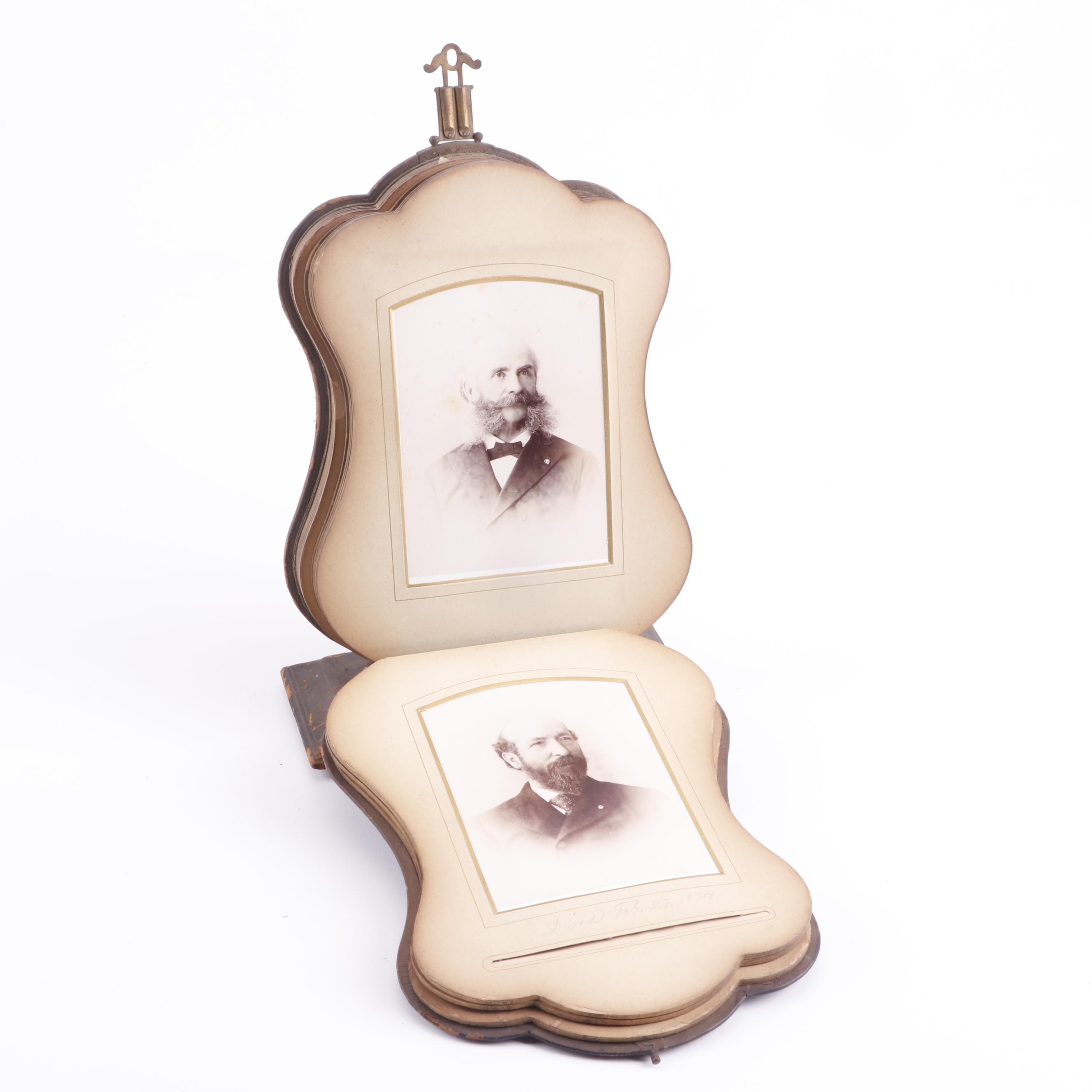 Free Standing Cabinet Card Album