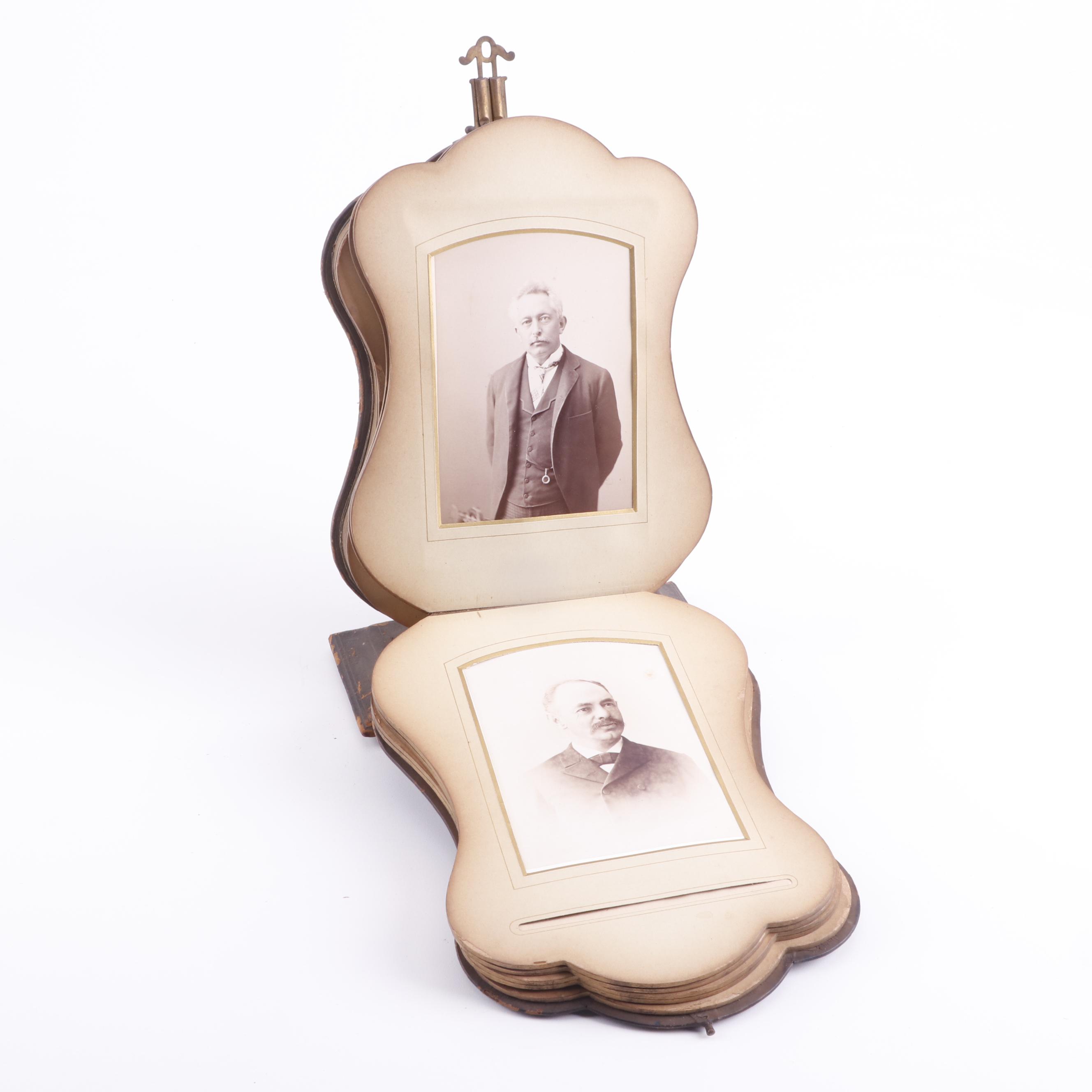 Free Standing Cabinet Card Album