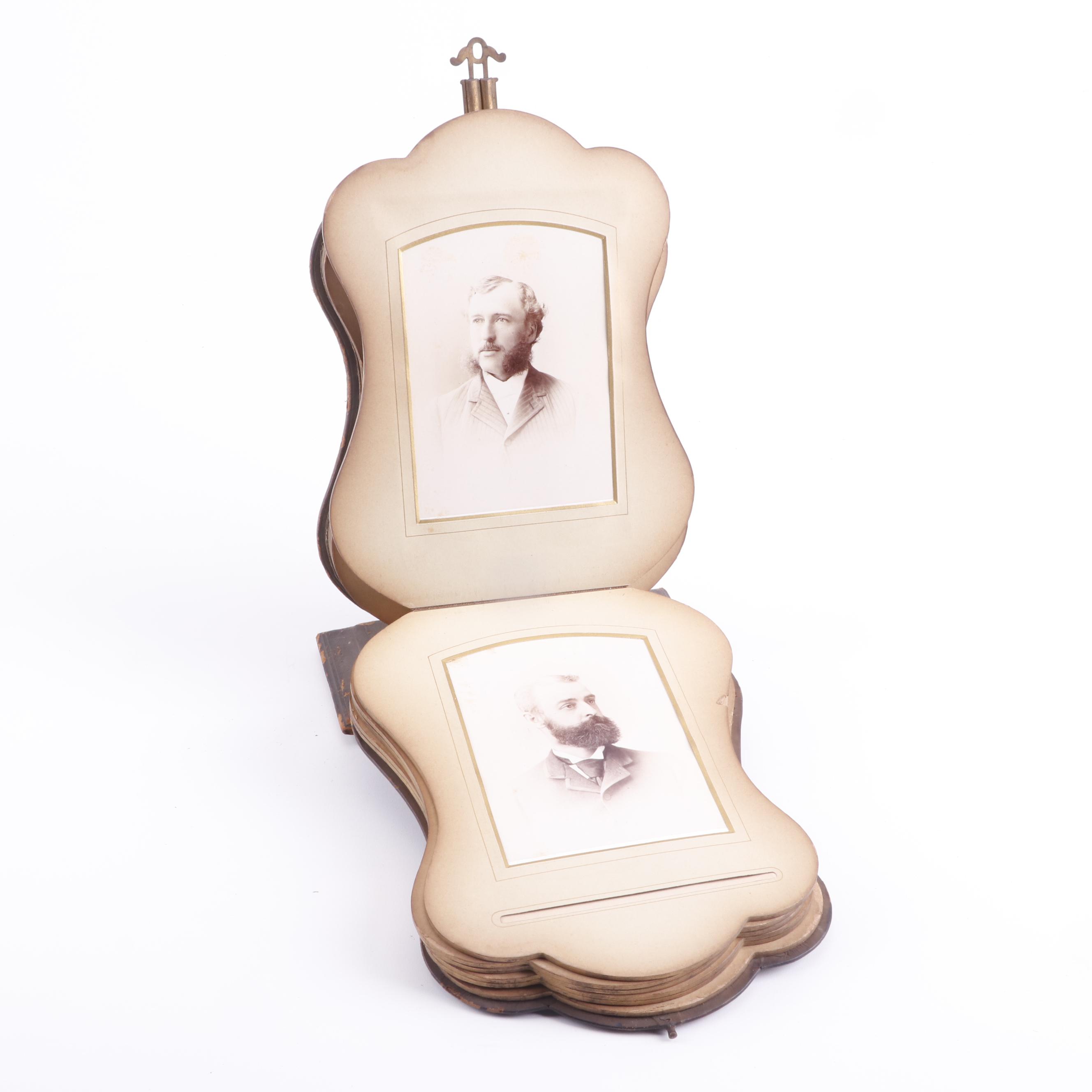 Free Standing Cabinet Card Album