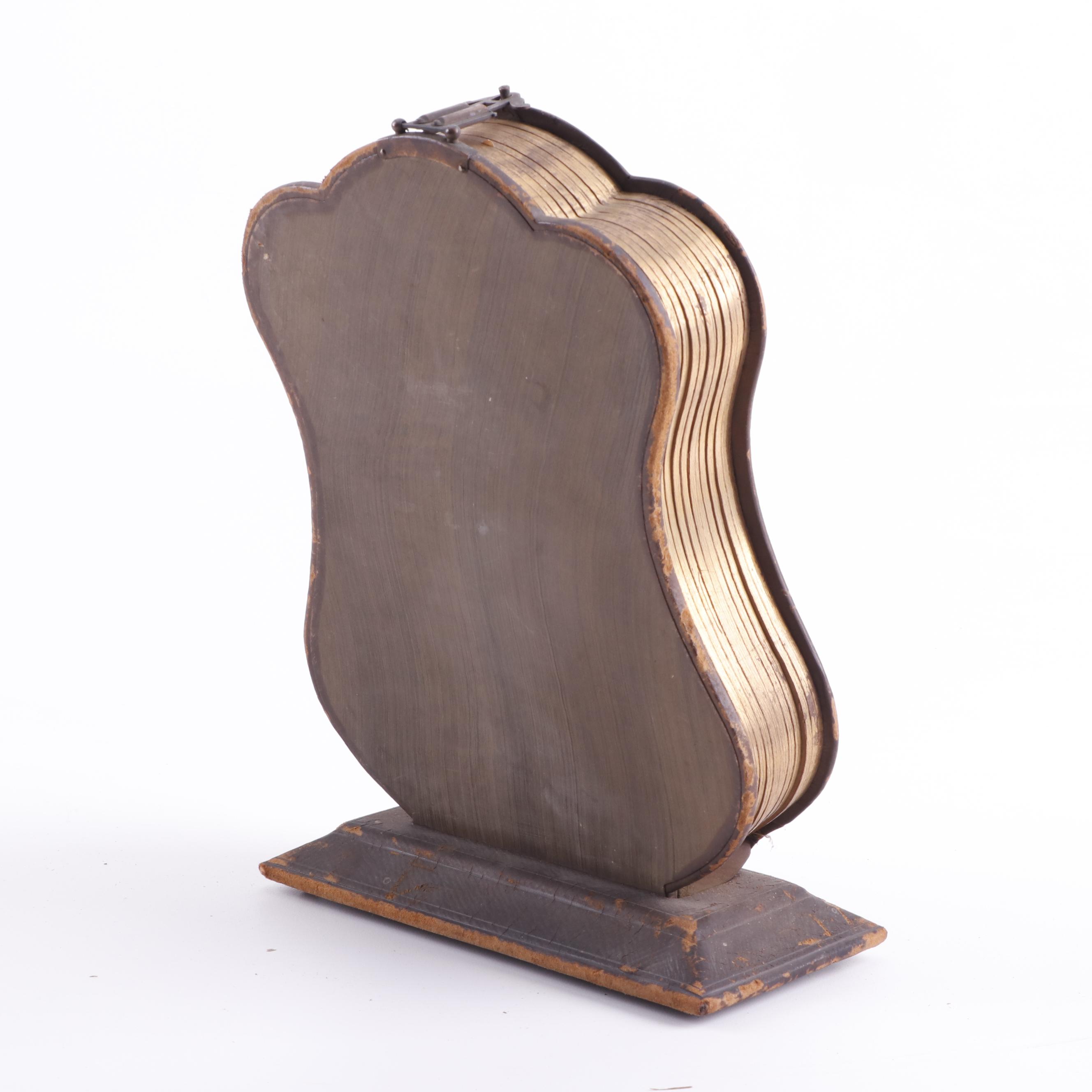 Free Standing Cabinet Card Album