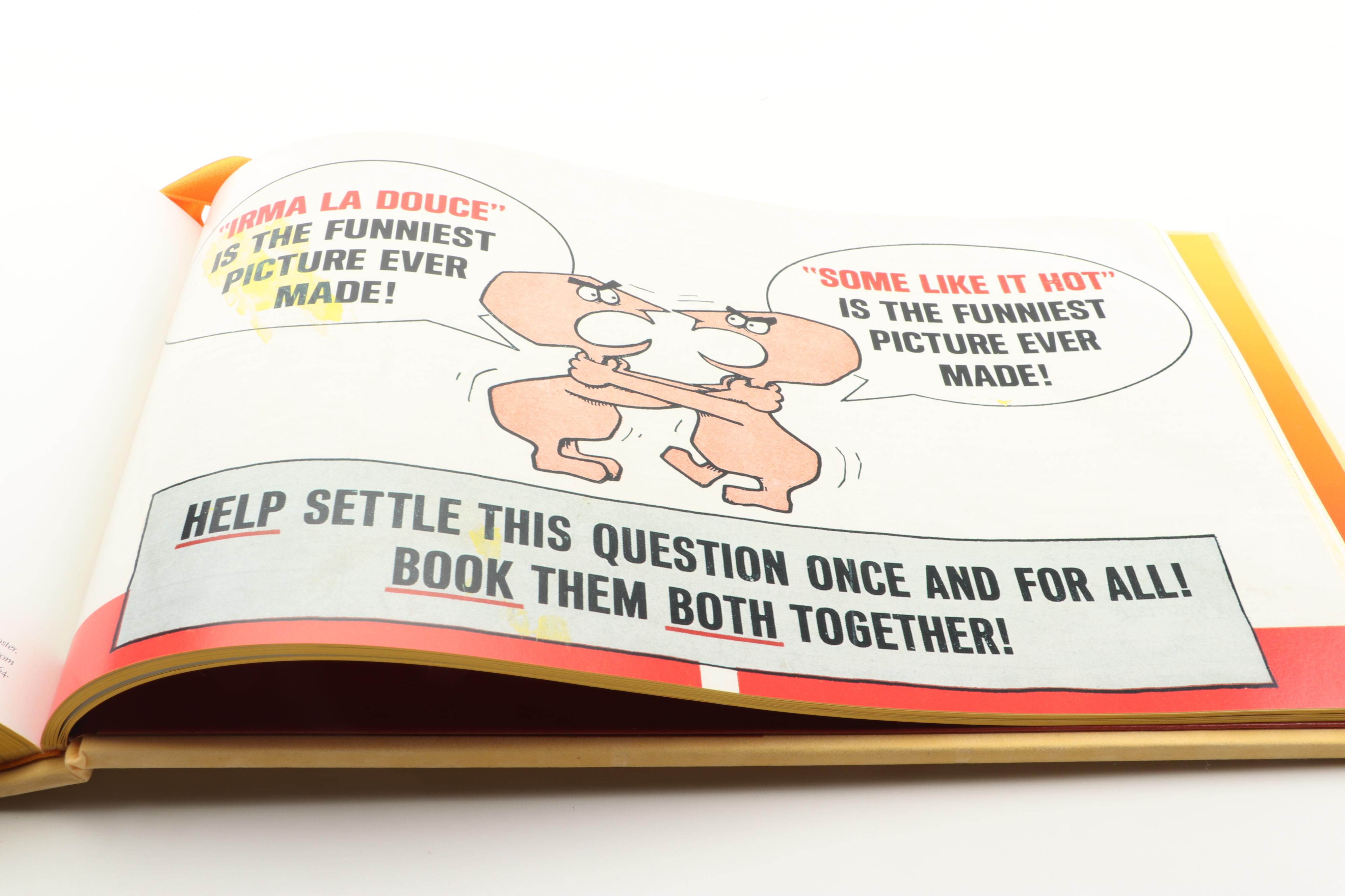 2001 "Some Like It Hot" by Billy Wilder with Facsimile Prompt Book