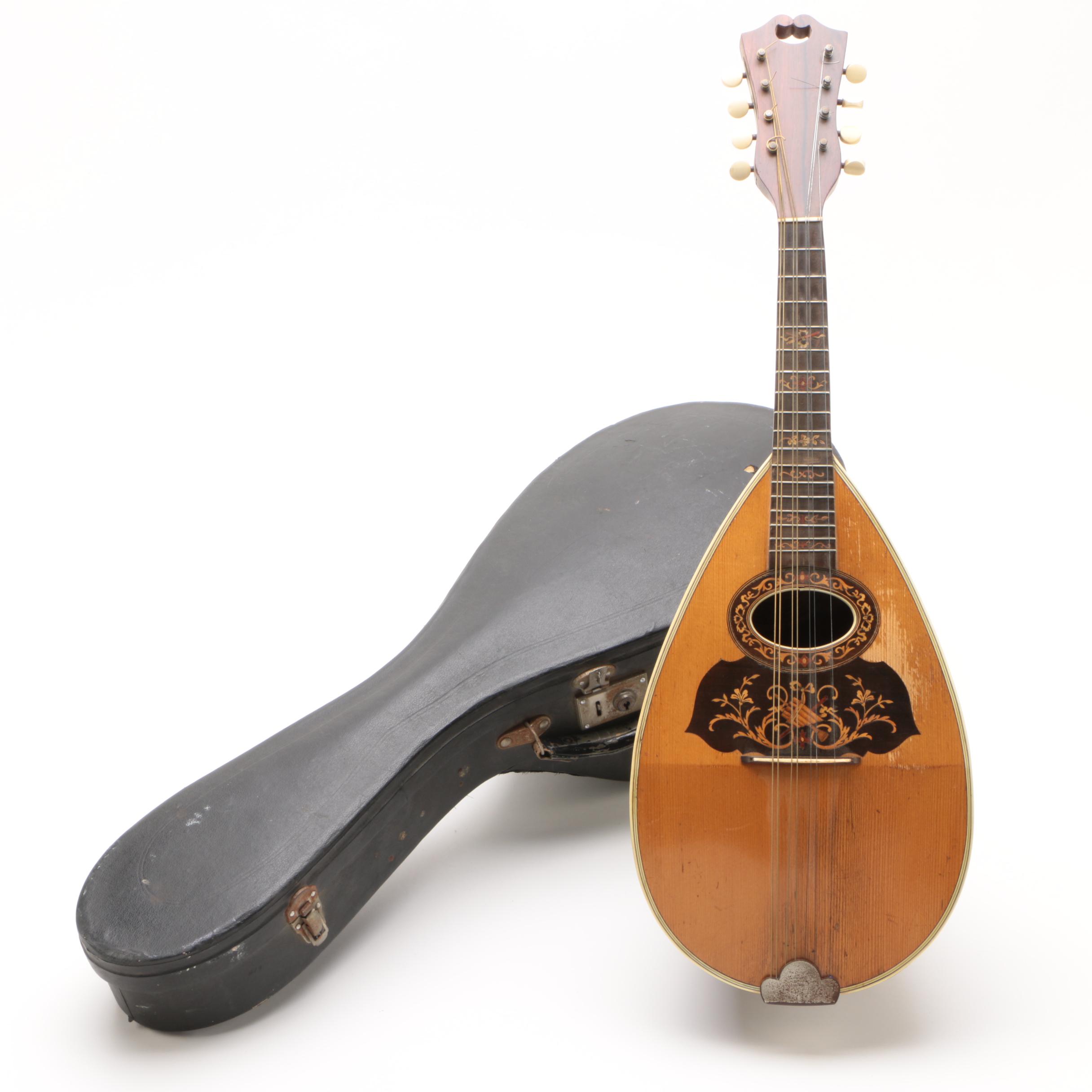 Eugene Howard Bowl Back Mandolin, Late 19th - Early 20th Century