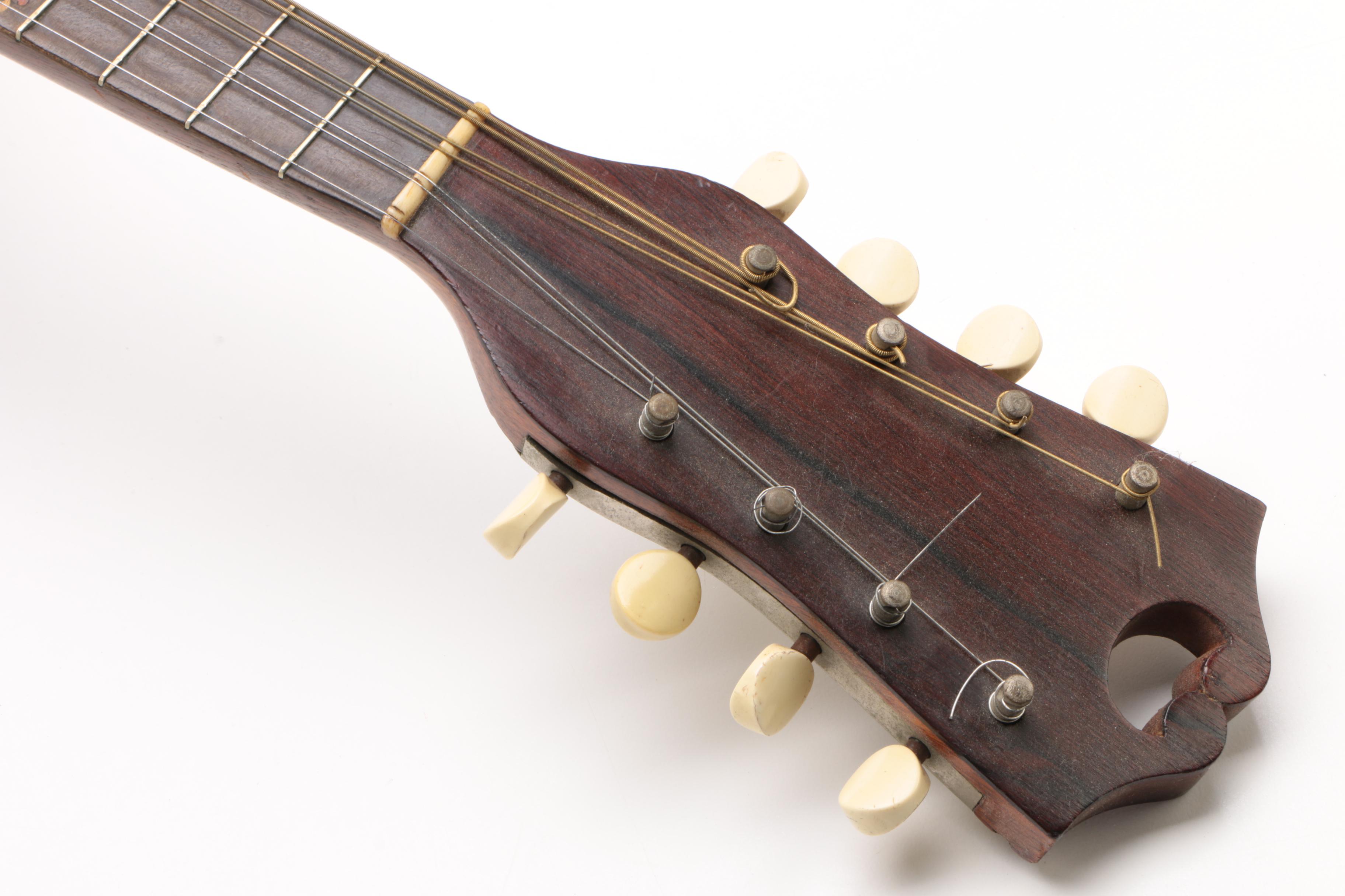 Eugene Howard Bowl Back Mandolin, Late 19th - Early 20th Century