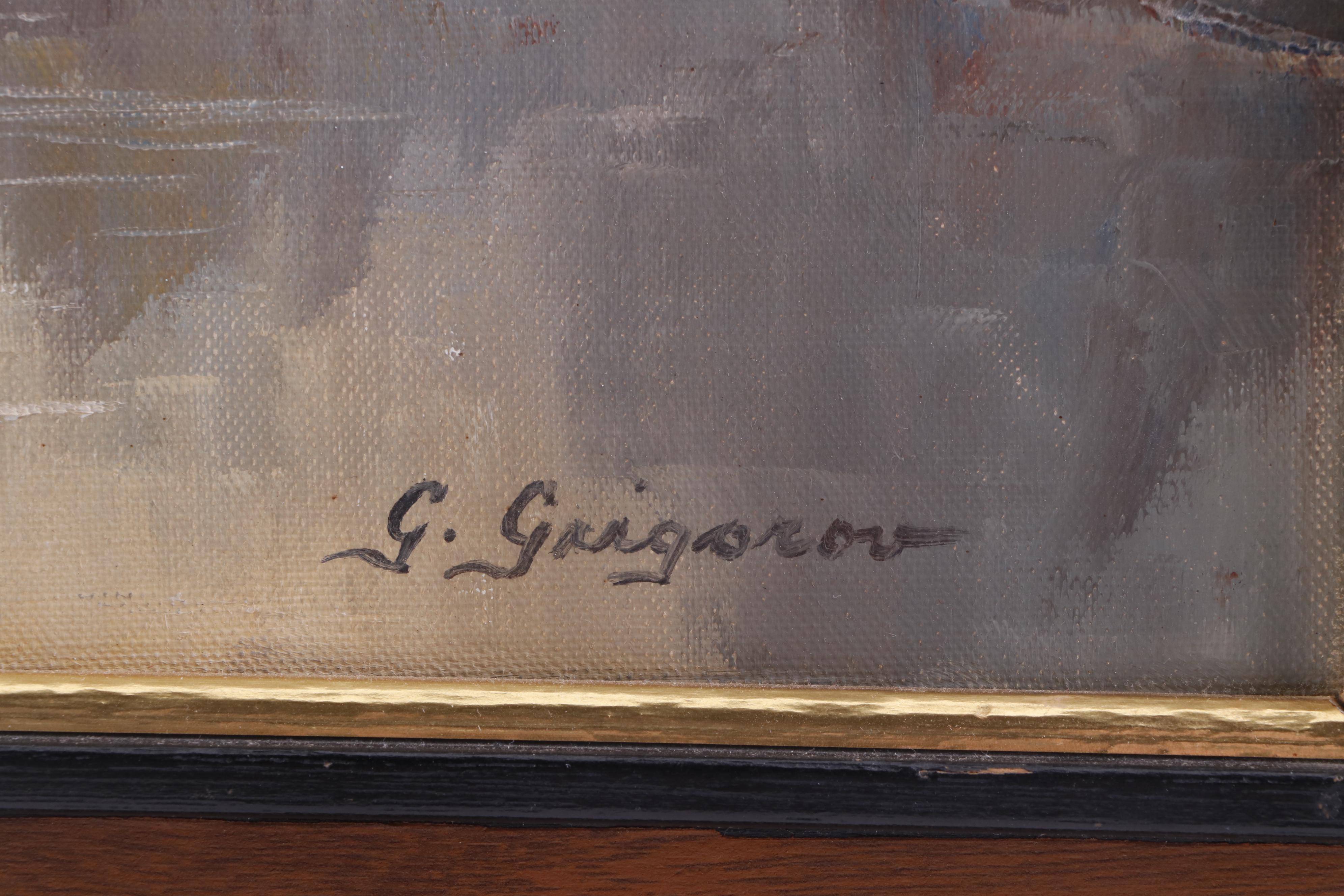 Gertrude Grigorov Landscape Oil Painting