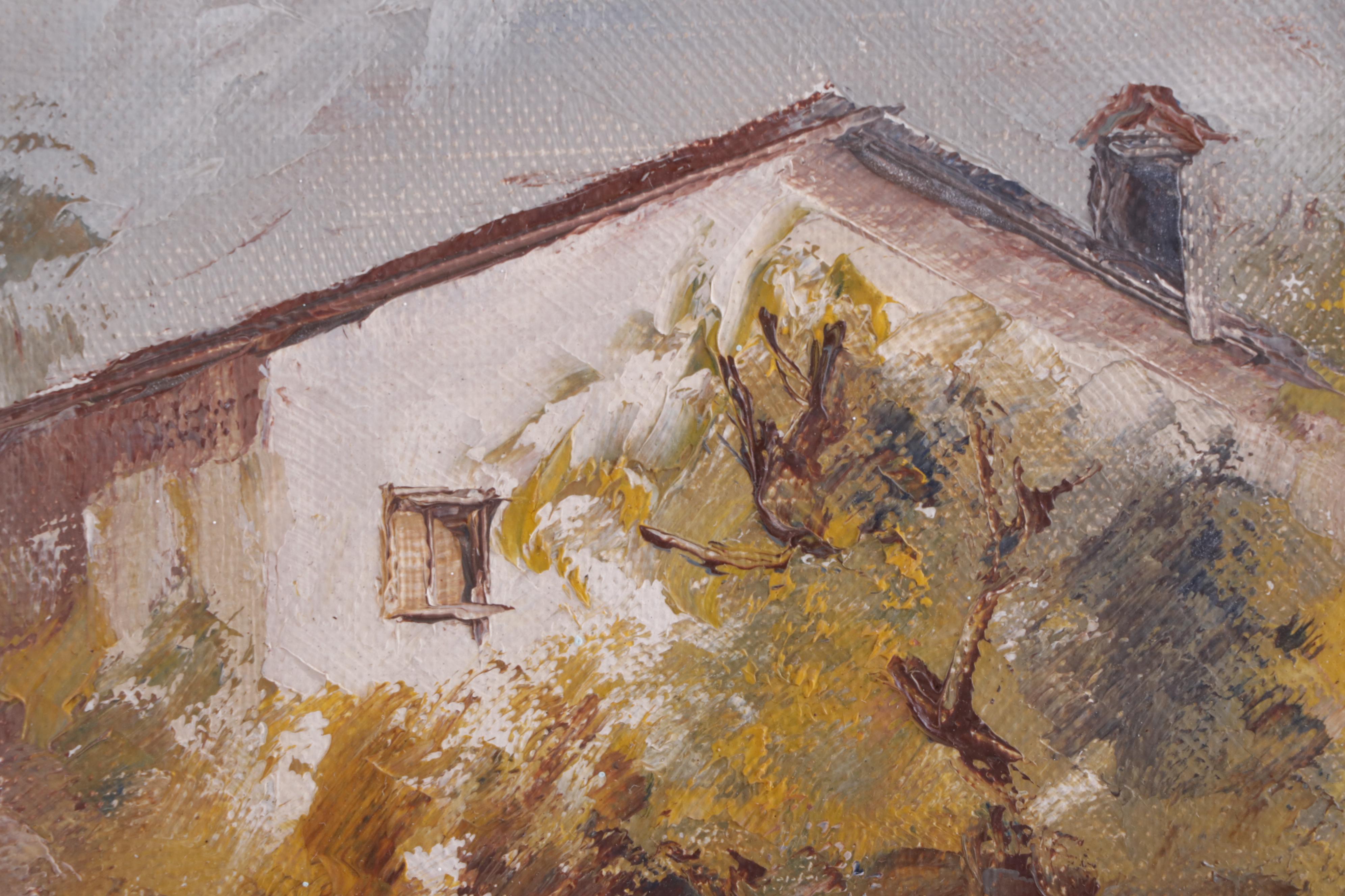 Gertrude Grigorov Landscape Oil Painting