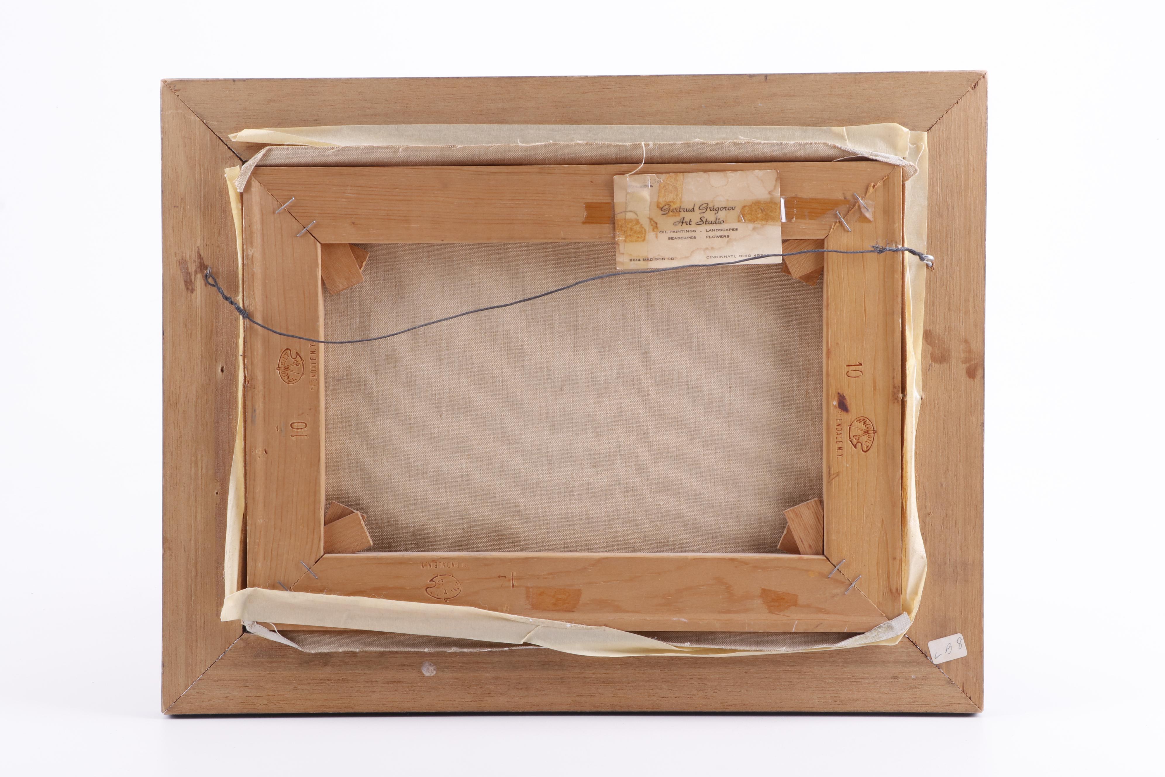 Gertrude Grigorov Landscape Oil Painting