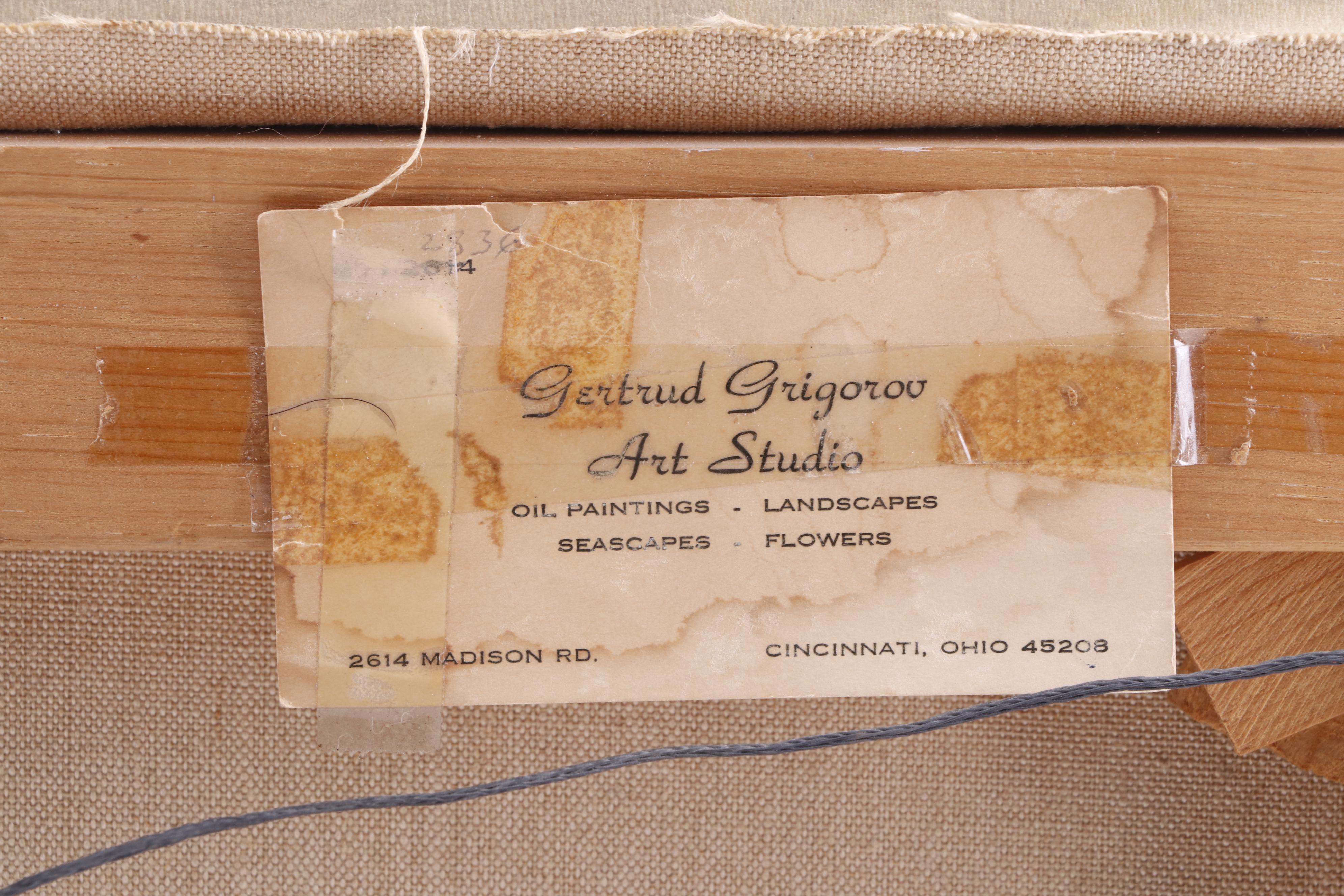 Gertrude Grigorov Landscape Oil Painting