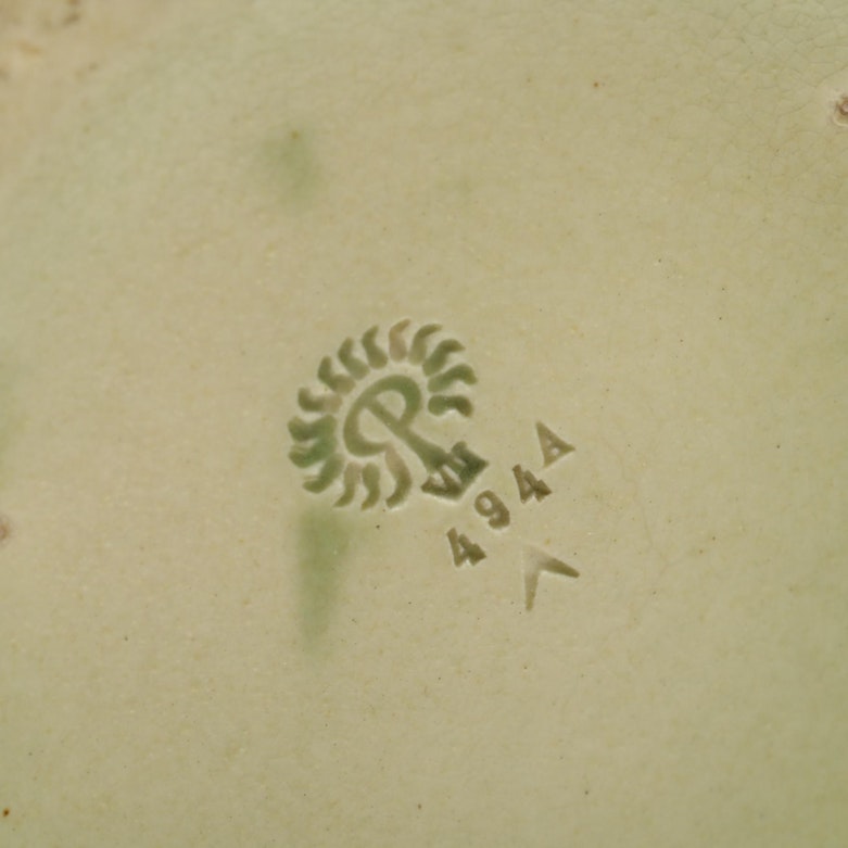 1907 Rookwood Green Vellum Pottery Vase