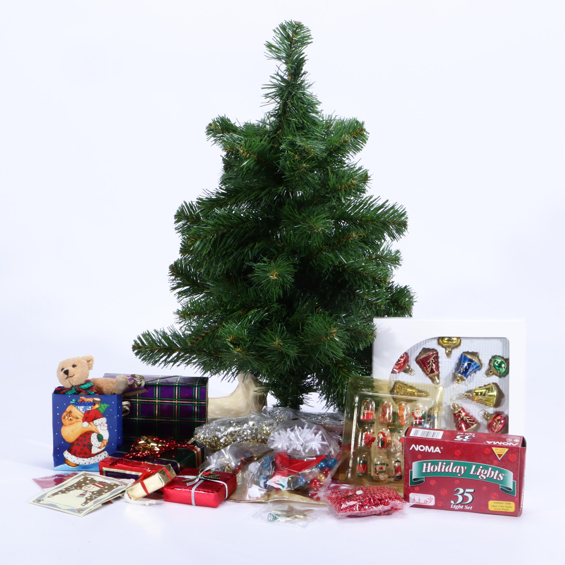 "My American Girl" Doll with Christmas Tree and Accessories