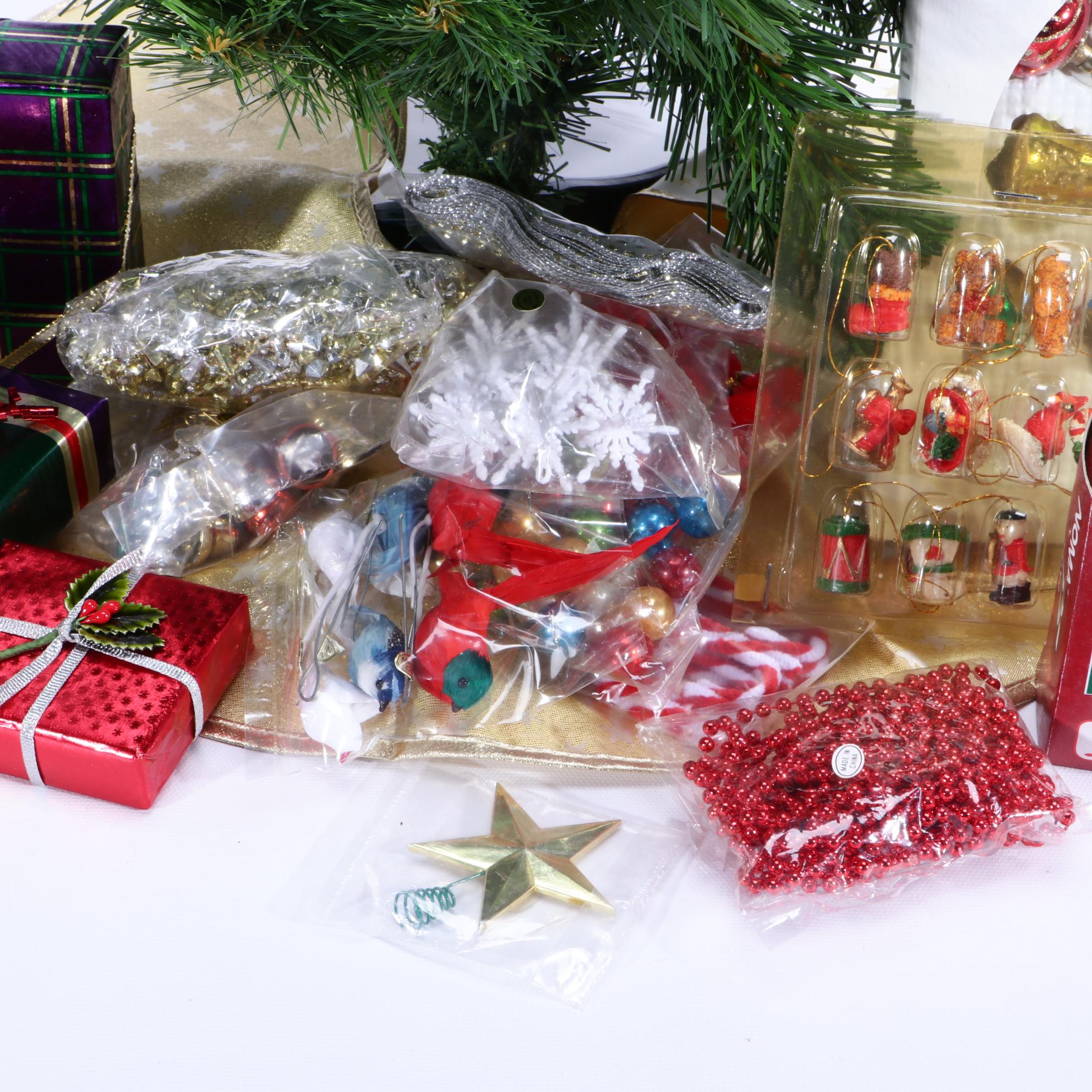 "My American Girl" Doll with Christmas Tree and Accessories