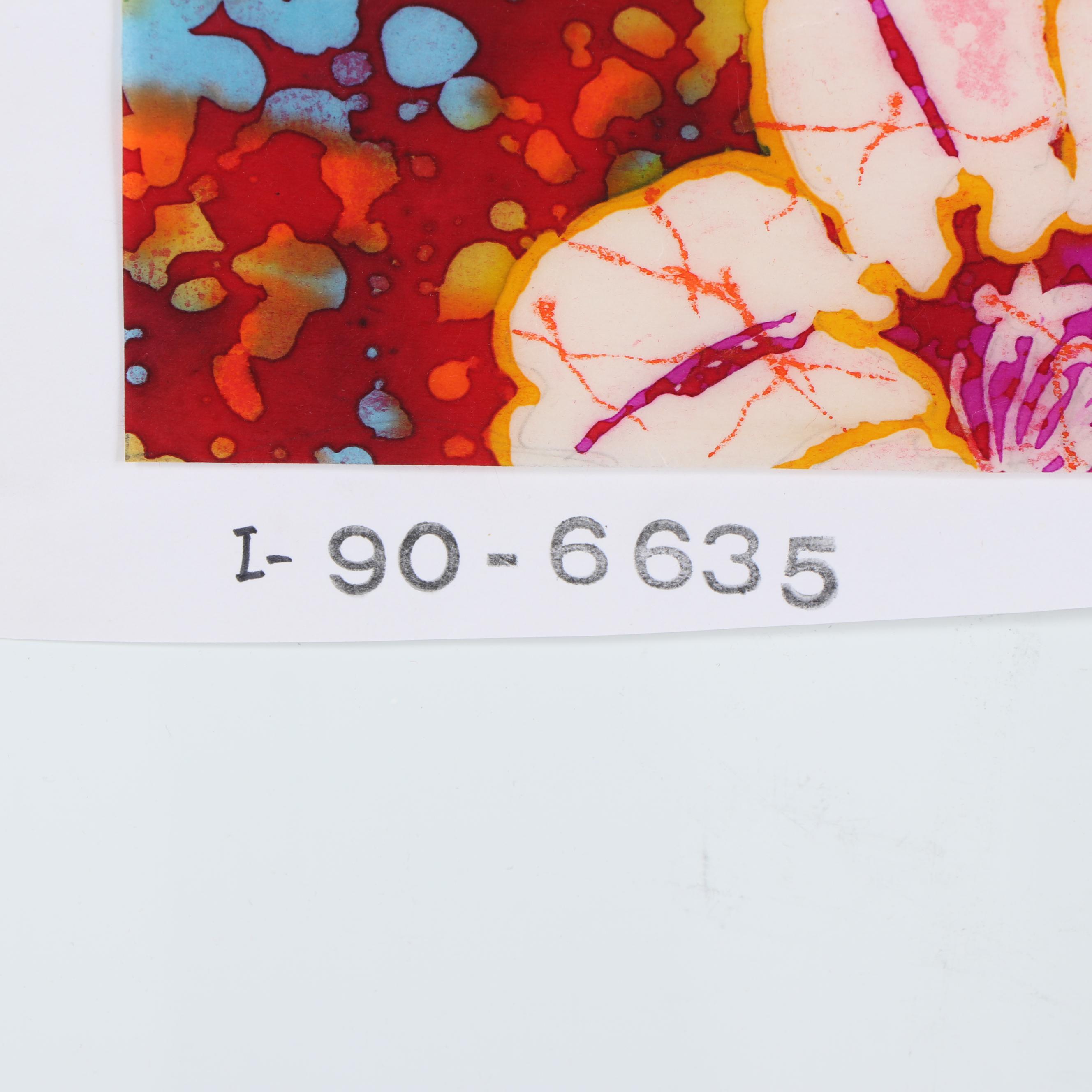 Marubeni Watercolor Painted Batik Style Textile Pattern Design