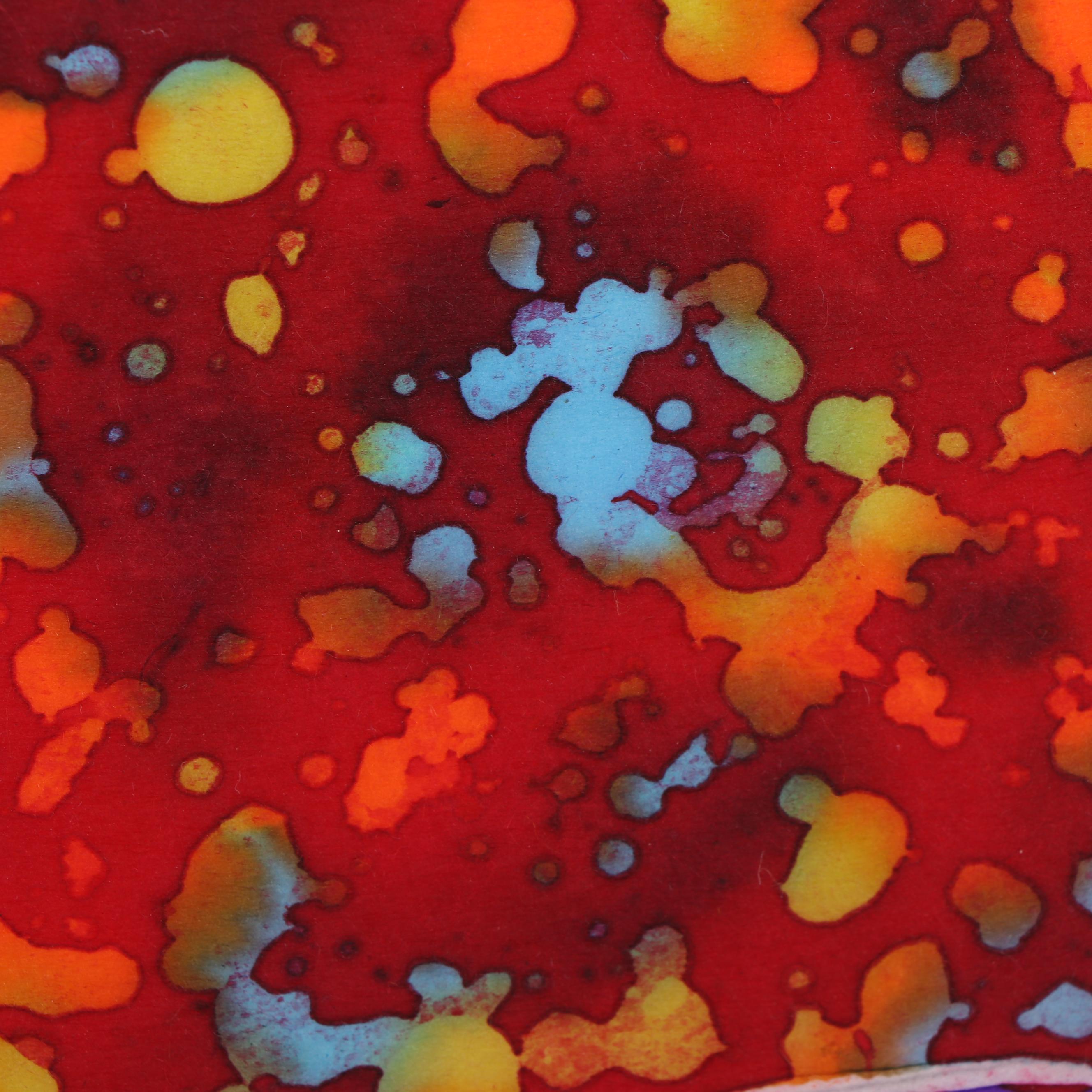 Marubeni Watercolor Painted Batik Style Textile Pattern Design