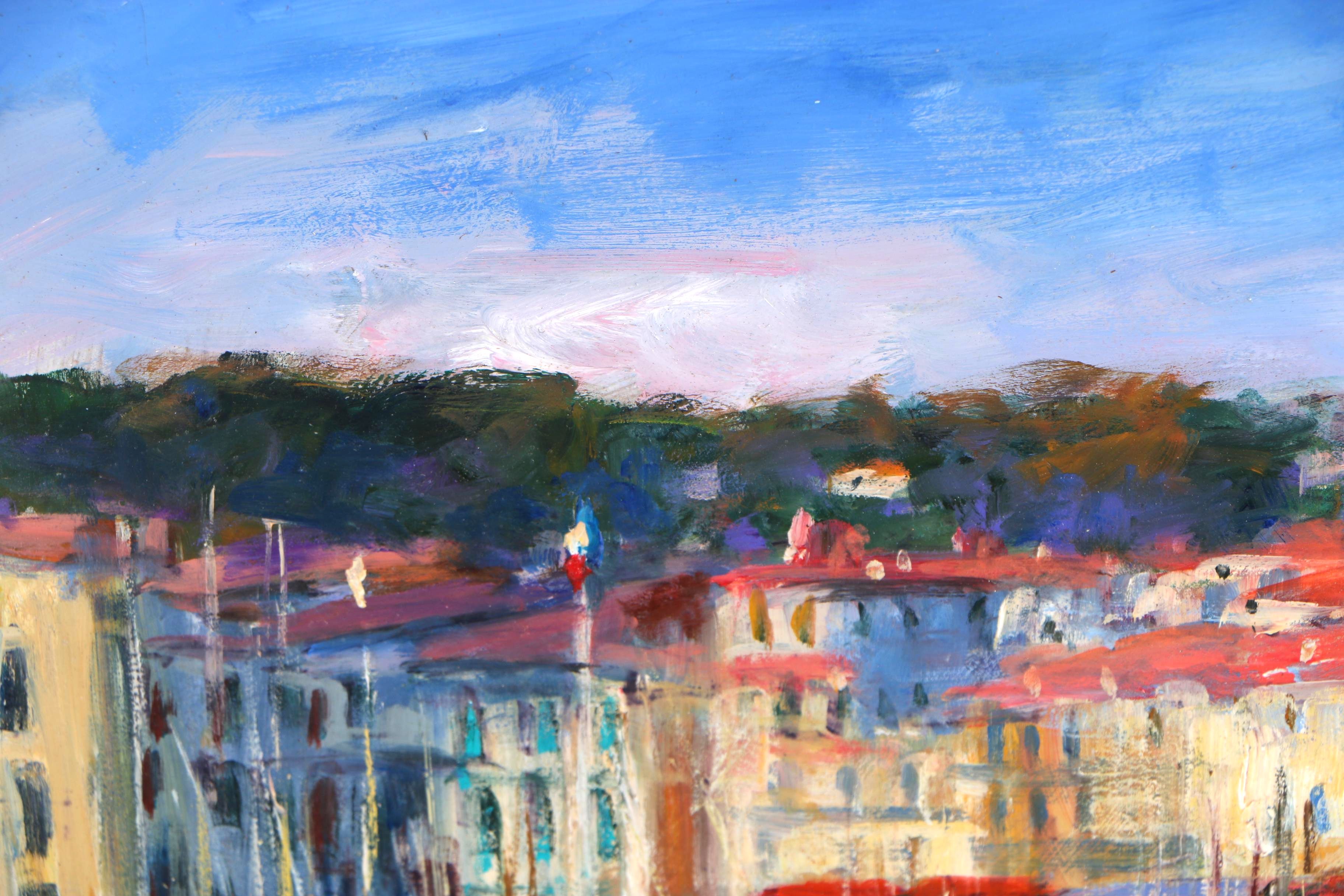 Nino Pippa Oil Painting "French Riviera - Cassis"