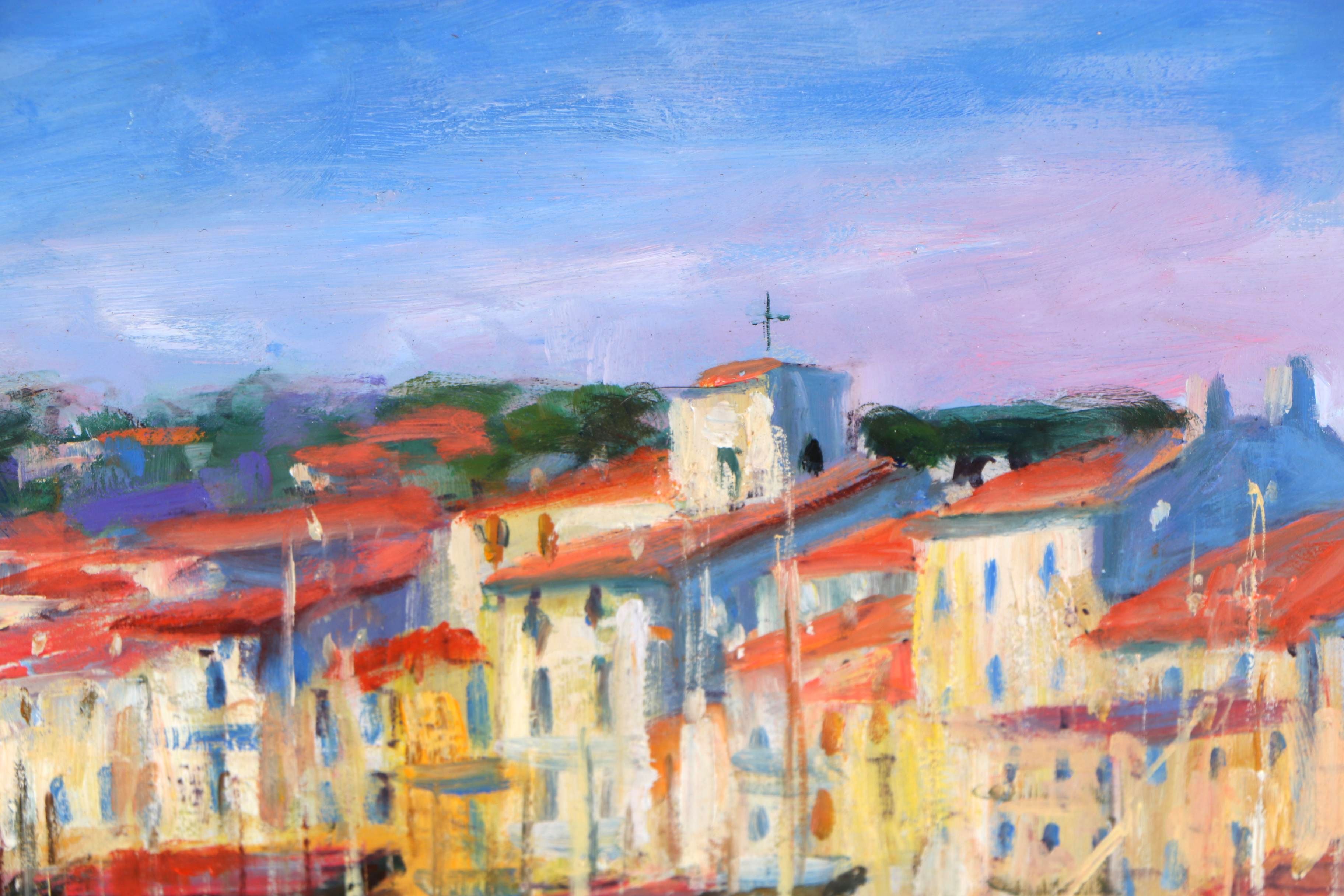 Nino Pippa Oil Painting "French Riviera - Cassis"