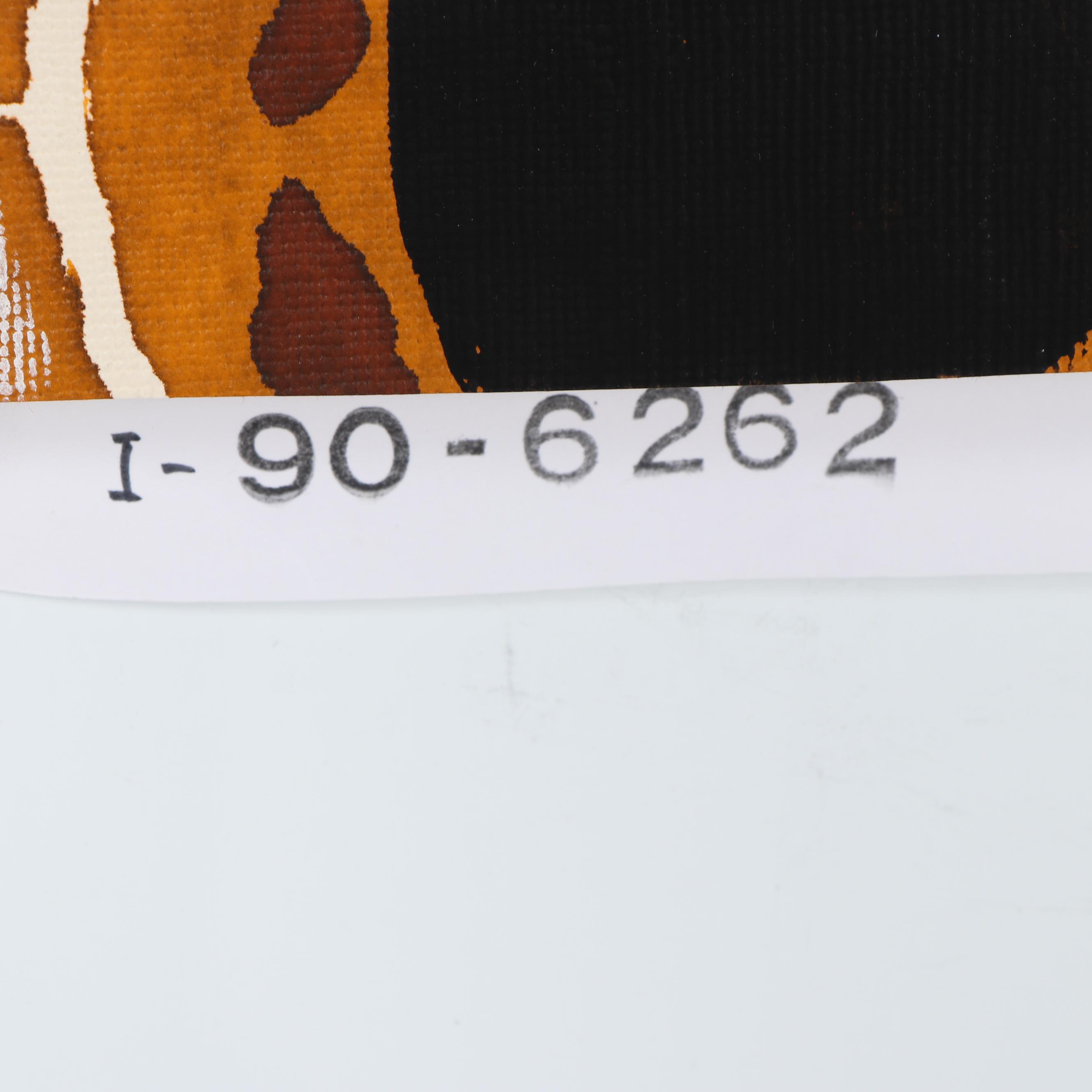 Marubeni Acrylic Painted Textile Design Pattern