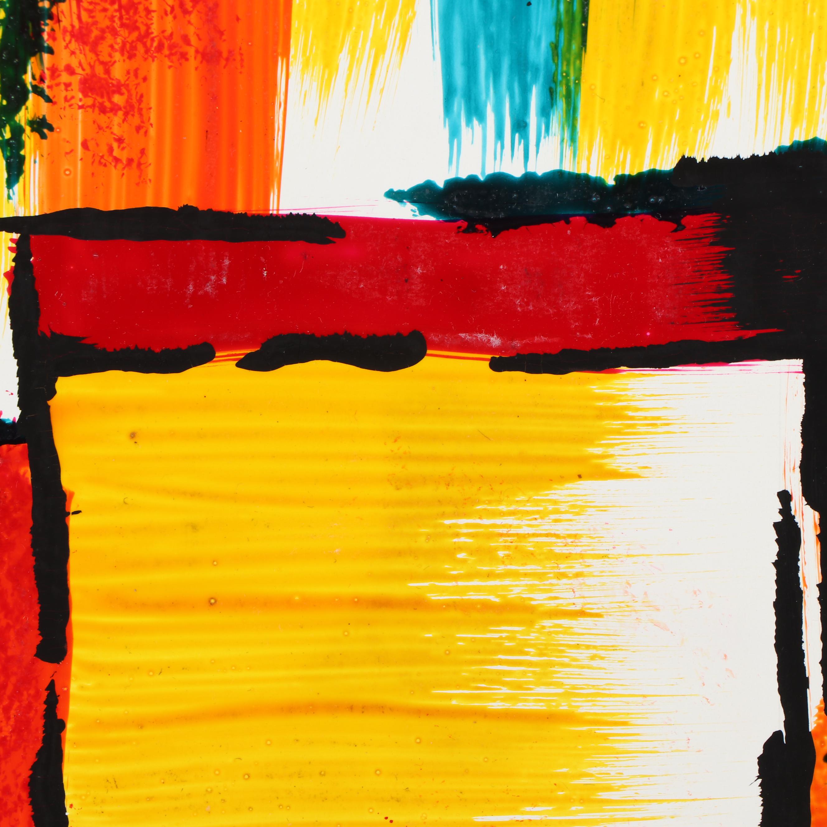 Marubeni Acrylic Painted Textile Pattern Design