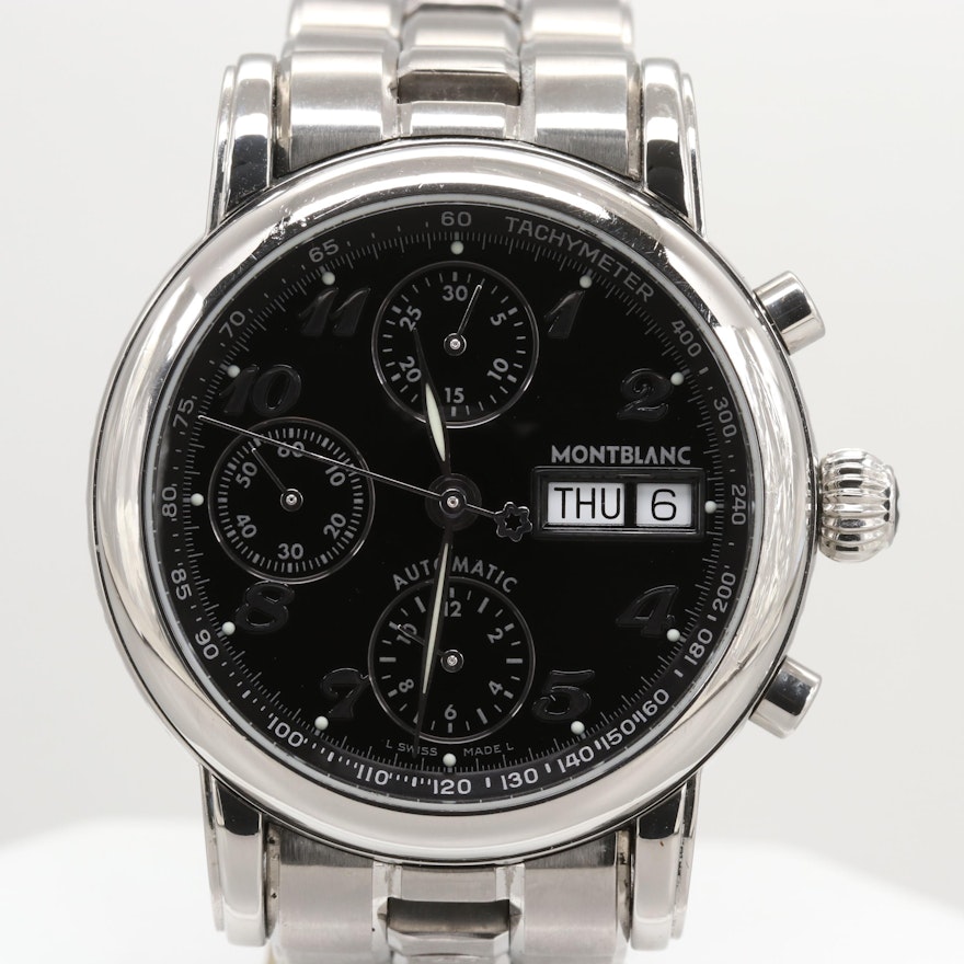 Montblanc Meisterstuck Star Automatic Chronograph Wristwatch