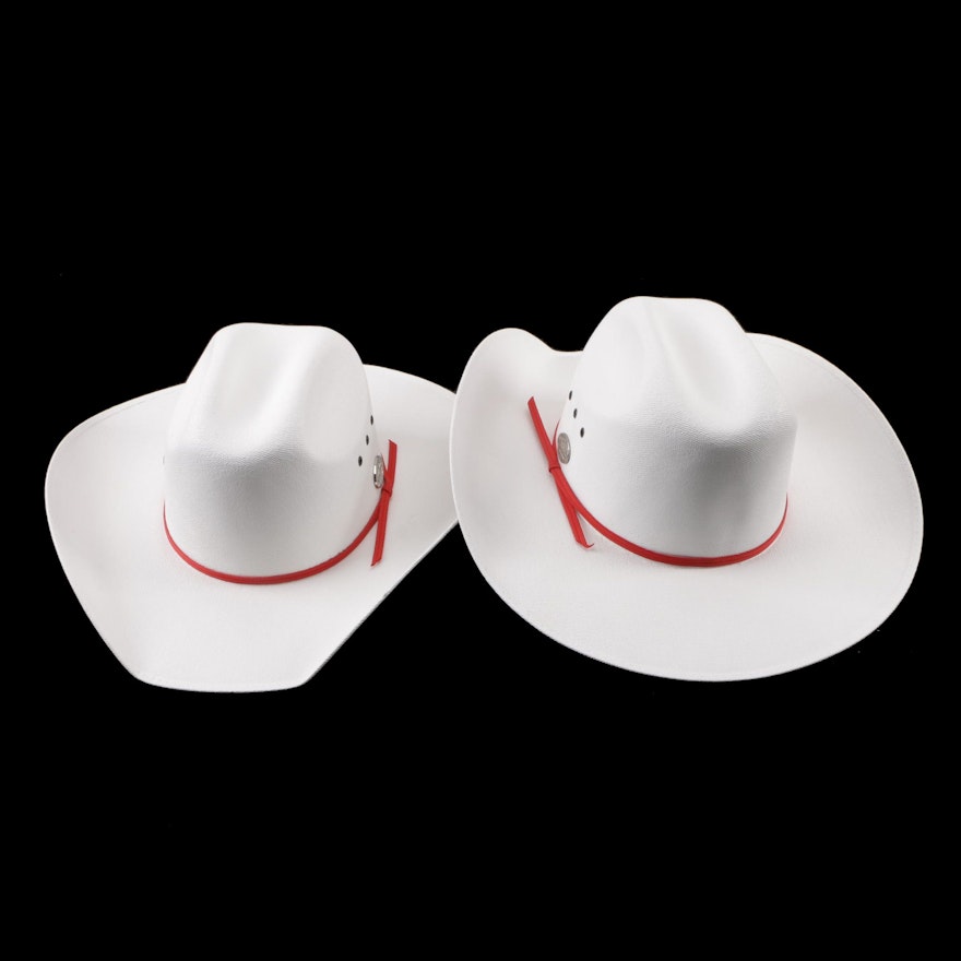 Men's 2012 Smithbilt "White Hat" Calgary Stampede Tourism Canvas Cowboy Hats