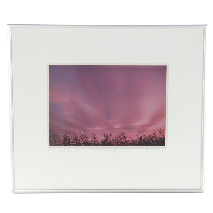 Bill Coleman Limited Edition Photograph "October's Sky"