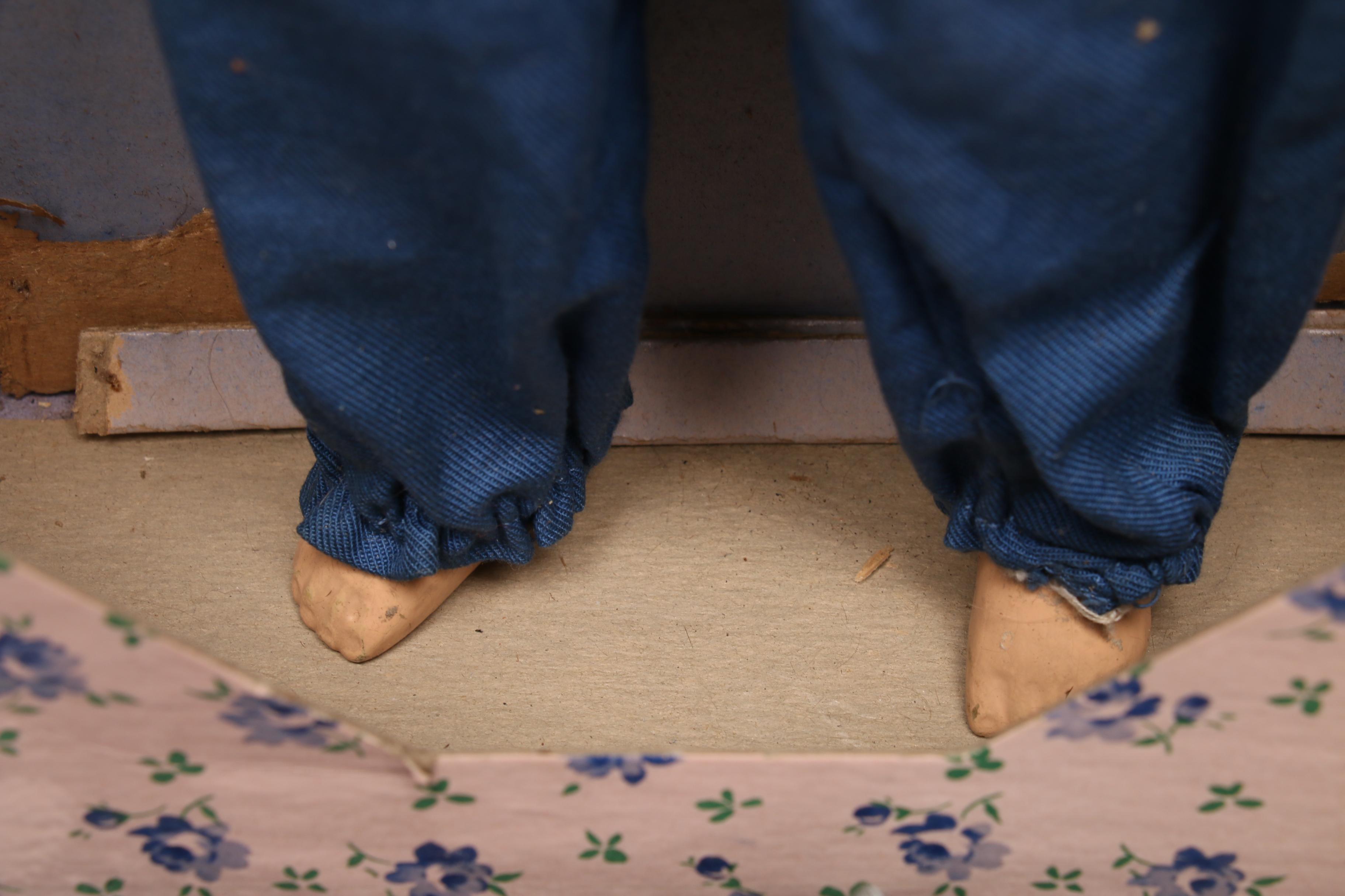 Vintage Sonja Henie Style Composition Doll