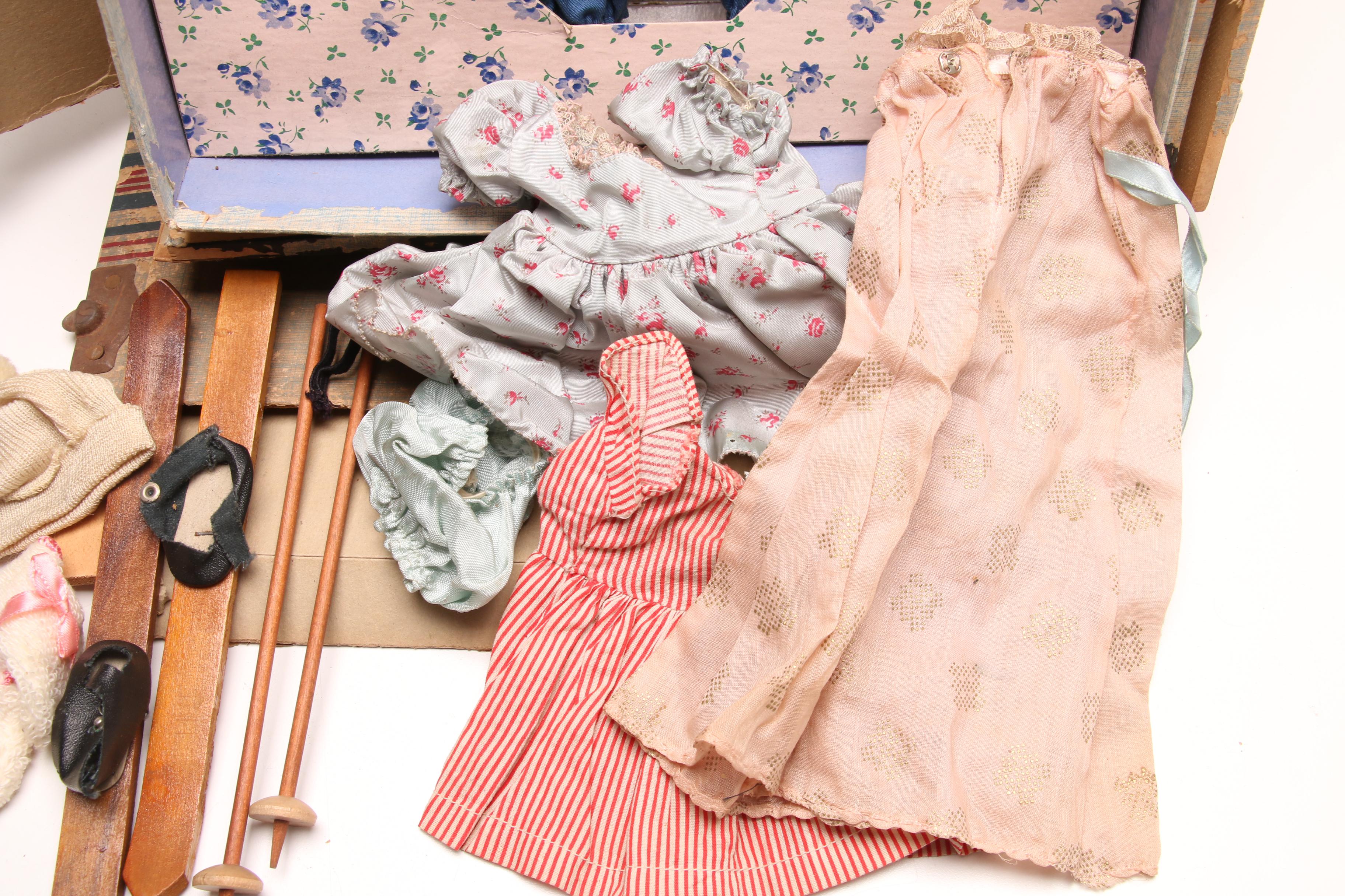 Vintage Sonja Henie Style Composition Doll