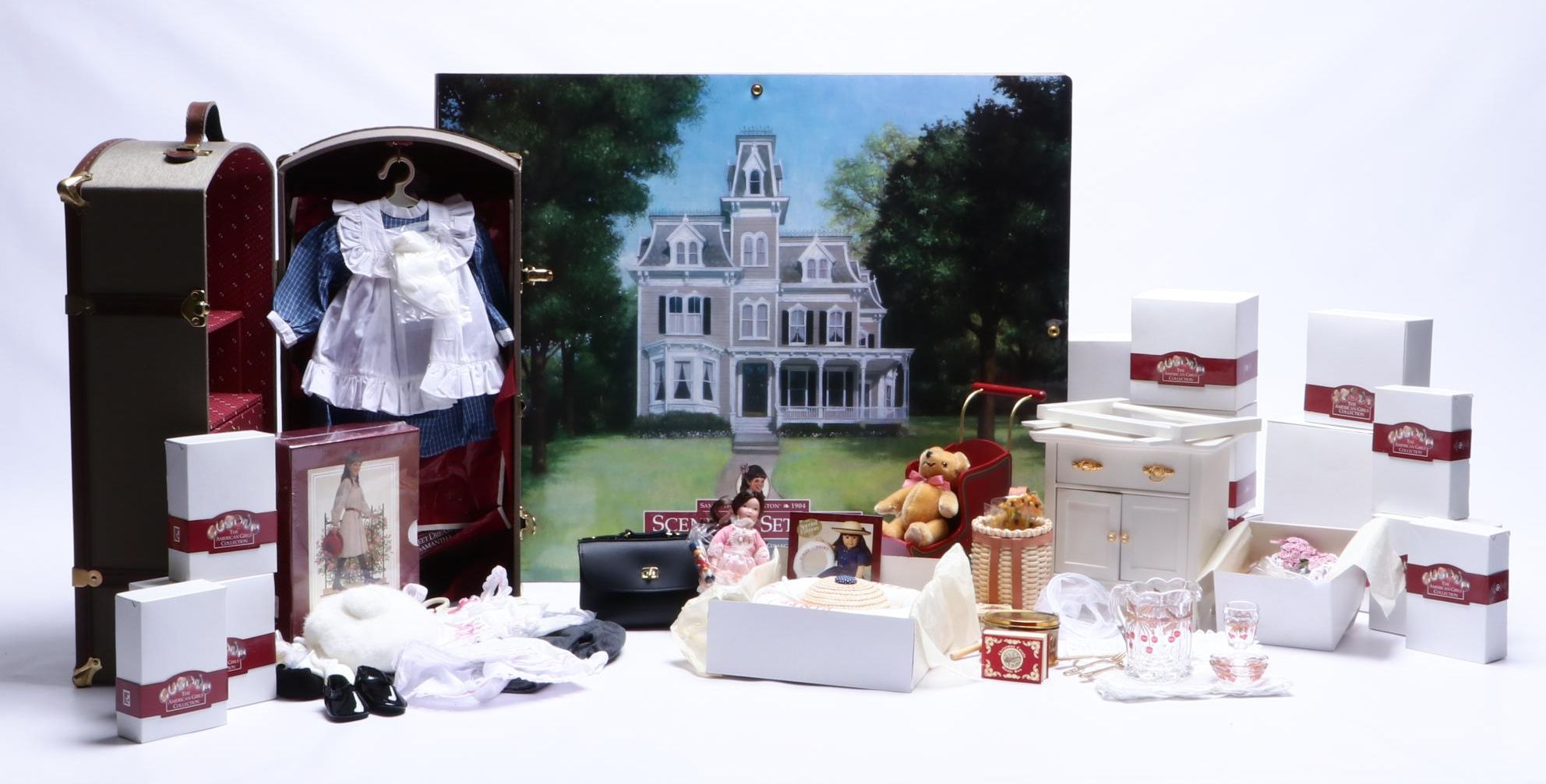 1990s American Girl "Samantha" Doll Set