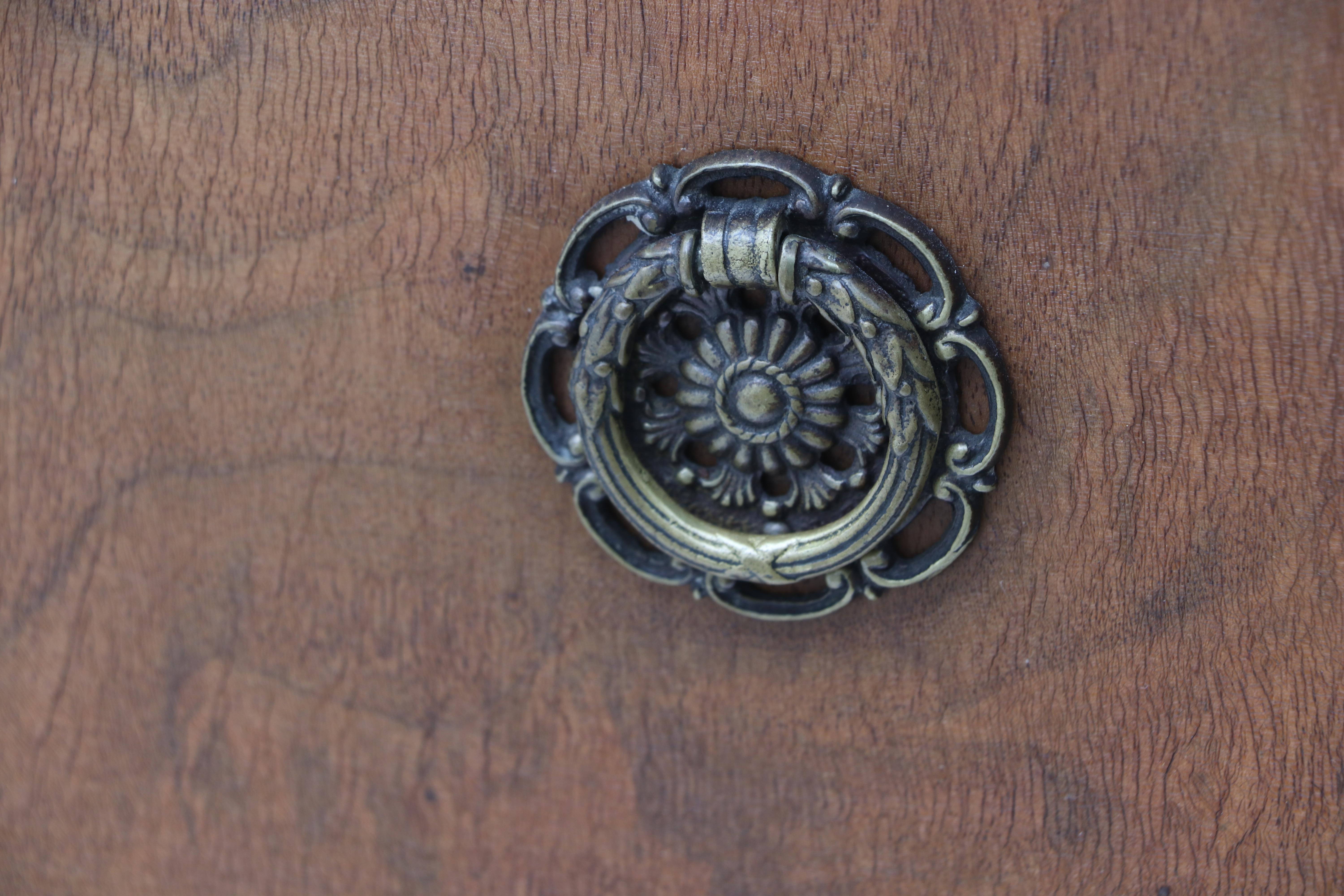 Berkey & Gay Furniture Chest of Drawers with Mirror in Walnut