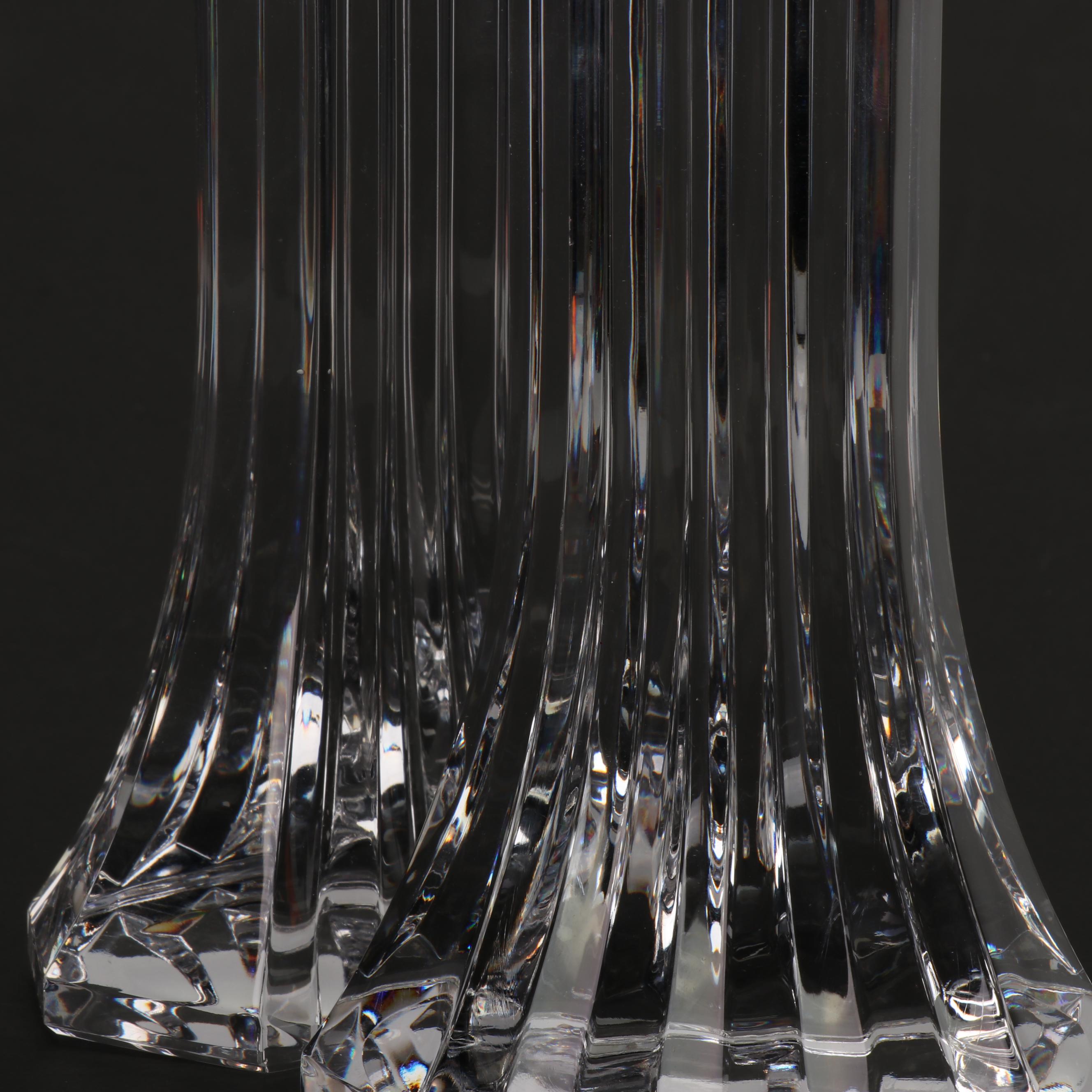 Modern Style Crystal Candlestick Holders