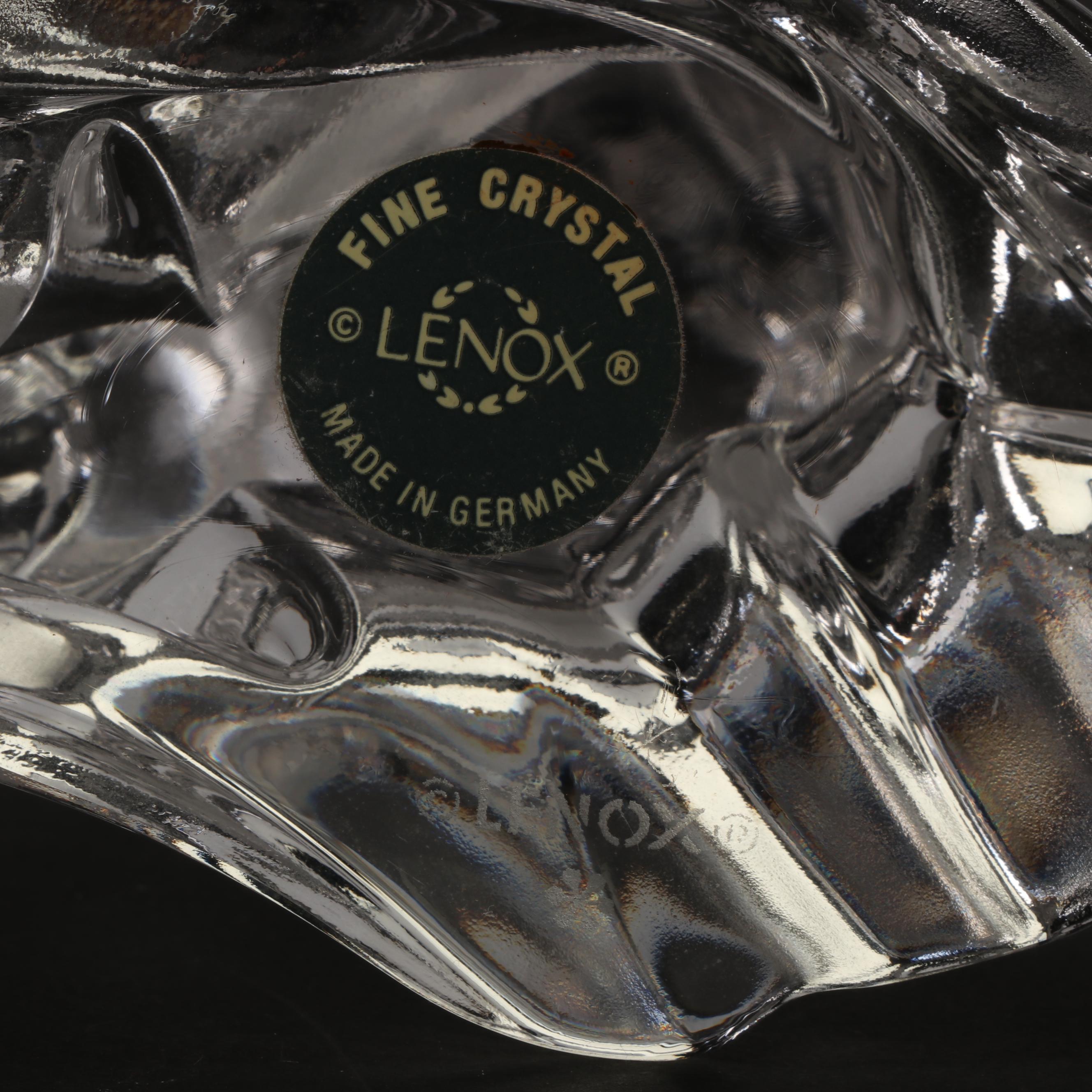 Lenox Crystal Dolphin Figurines