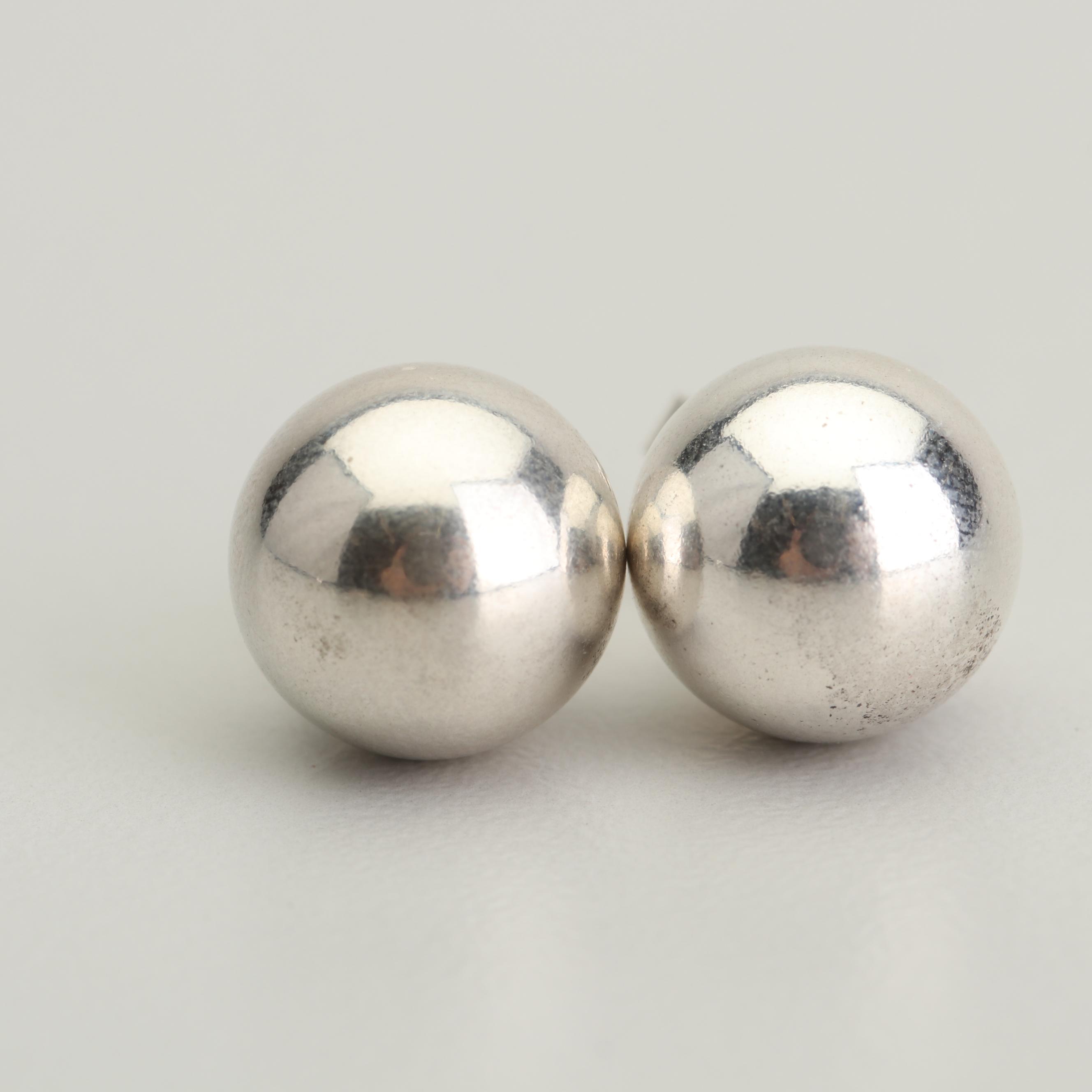 Tiffany & Co. Sterling Silver Studs and Sterling Silver Earrings