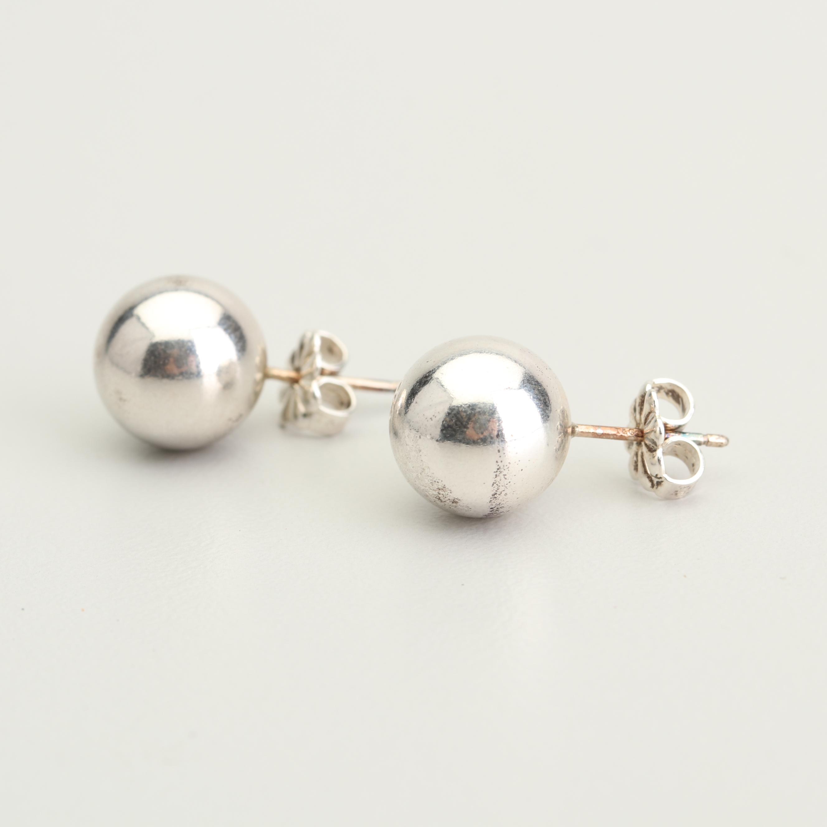 Tiffany & Co. Sterling Silver Studs and Sterling Silver Earrings