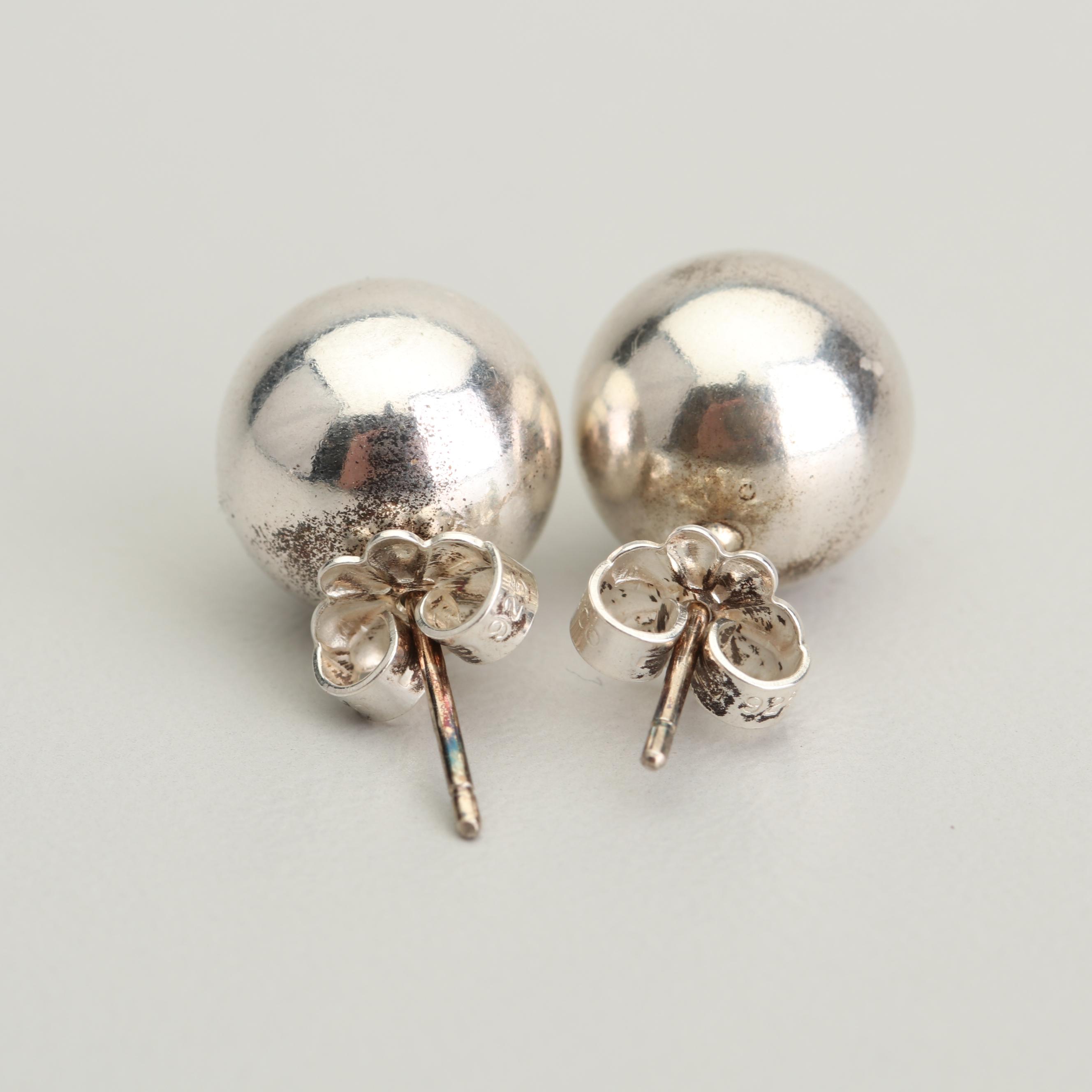 Tiffany & Co. Sterling Silver Studs and Sterling Silver Earrings