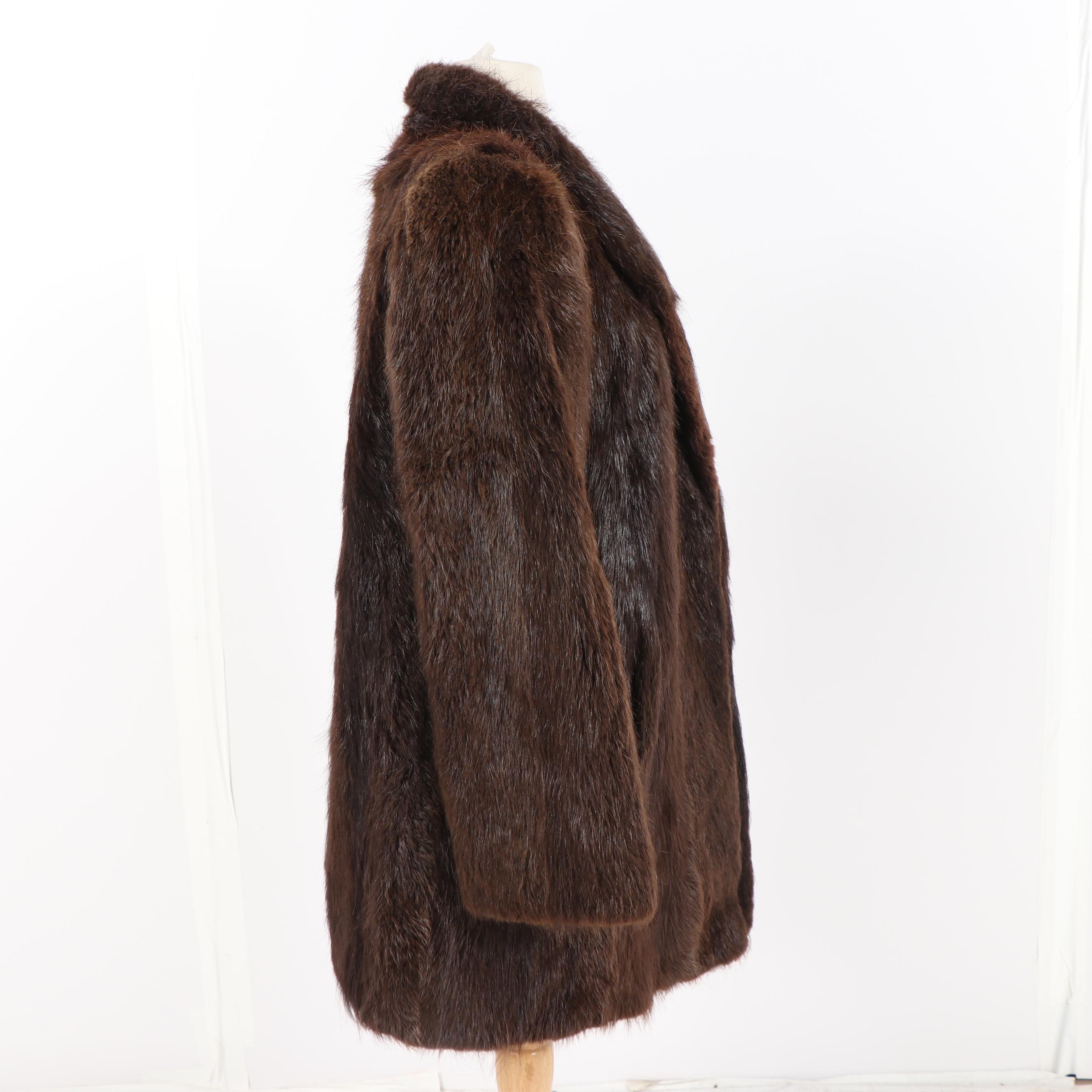 Women's Vintage Beaver Fur Coat