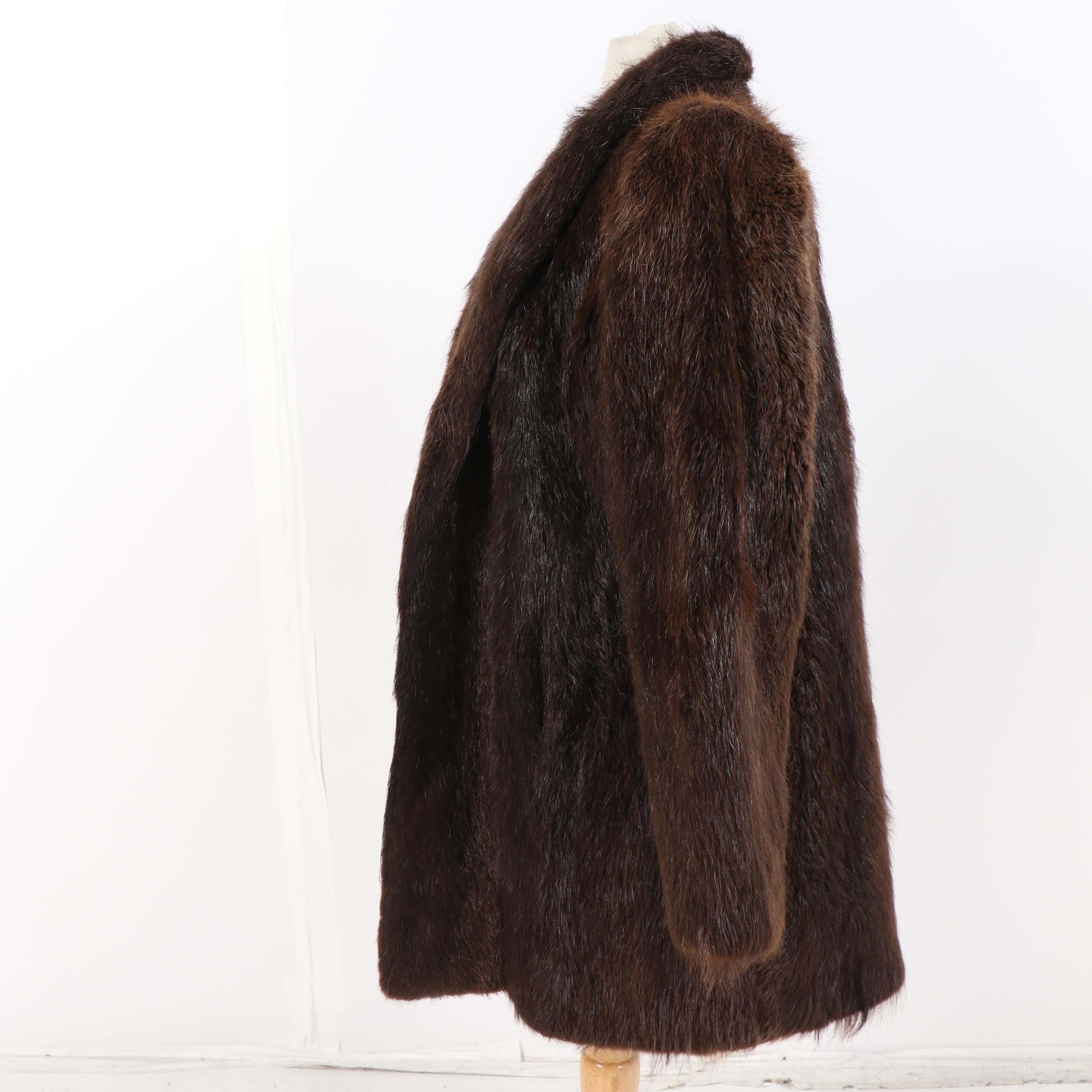 Women's Vintage Beaver Fur Coat