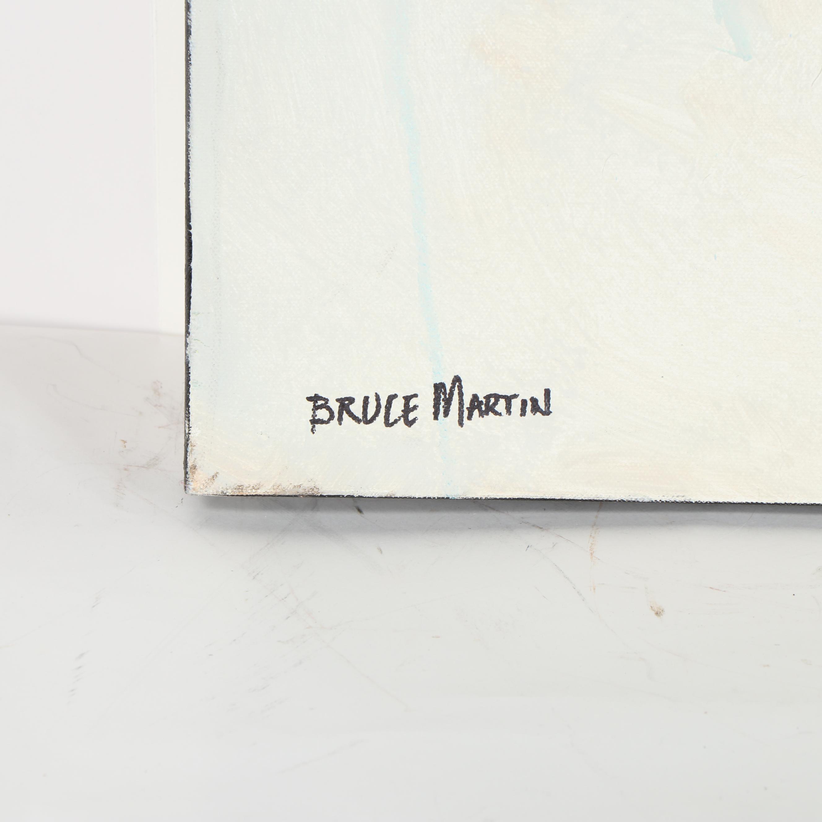 Bruce Martin Abstract Oil Painting