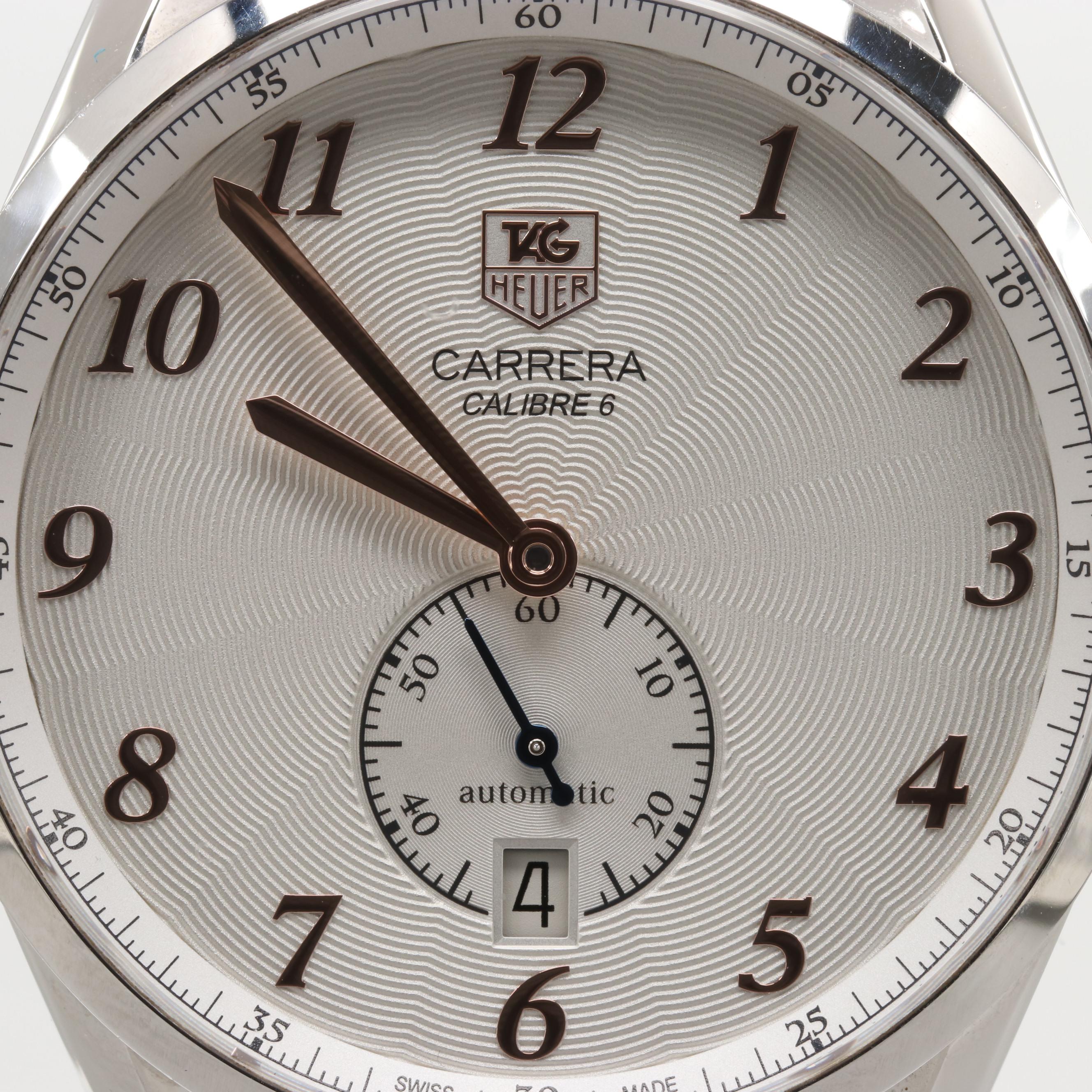 TAG Heuer Carrera Calibre 6 Stainless Steel Watch