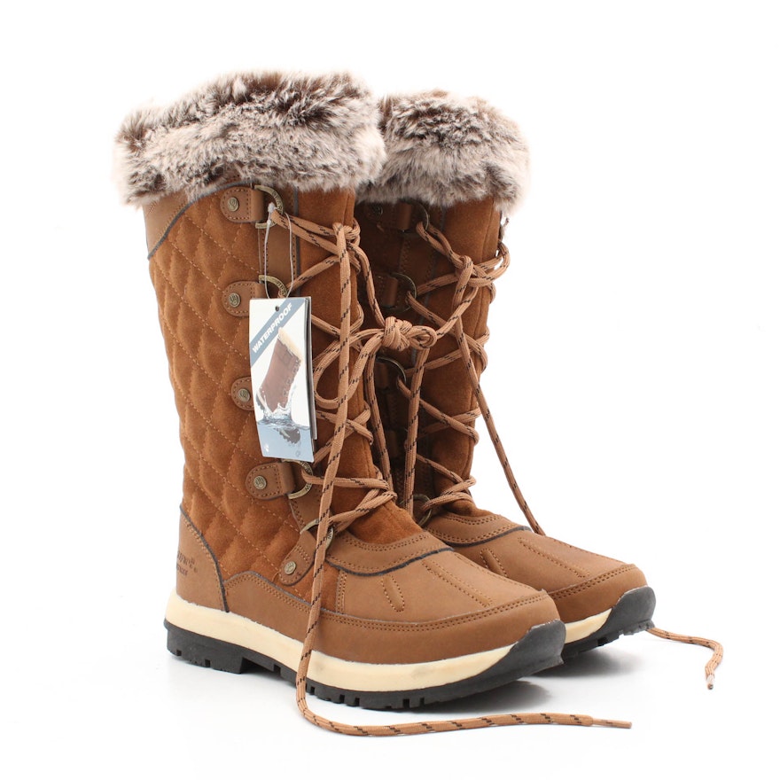 Bearpaw Suede Sheepskin-lined  Boots