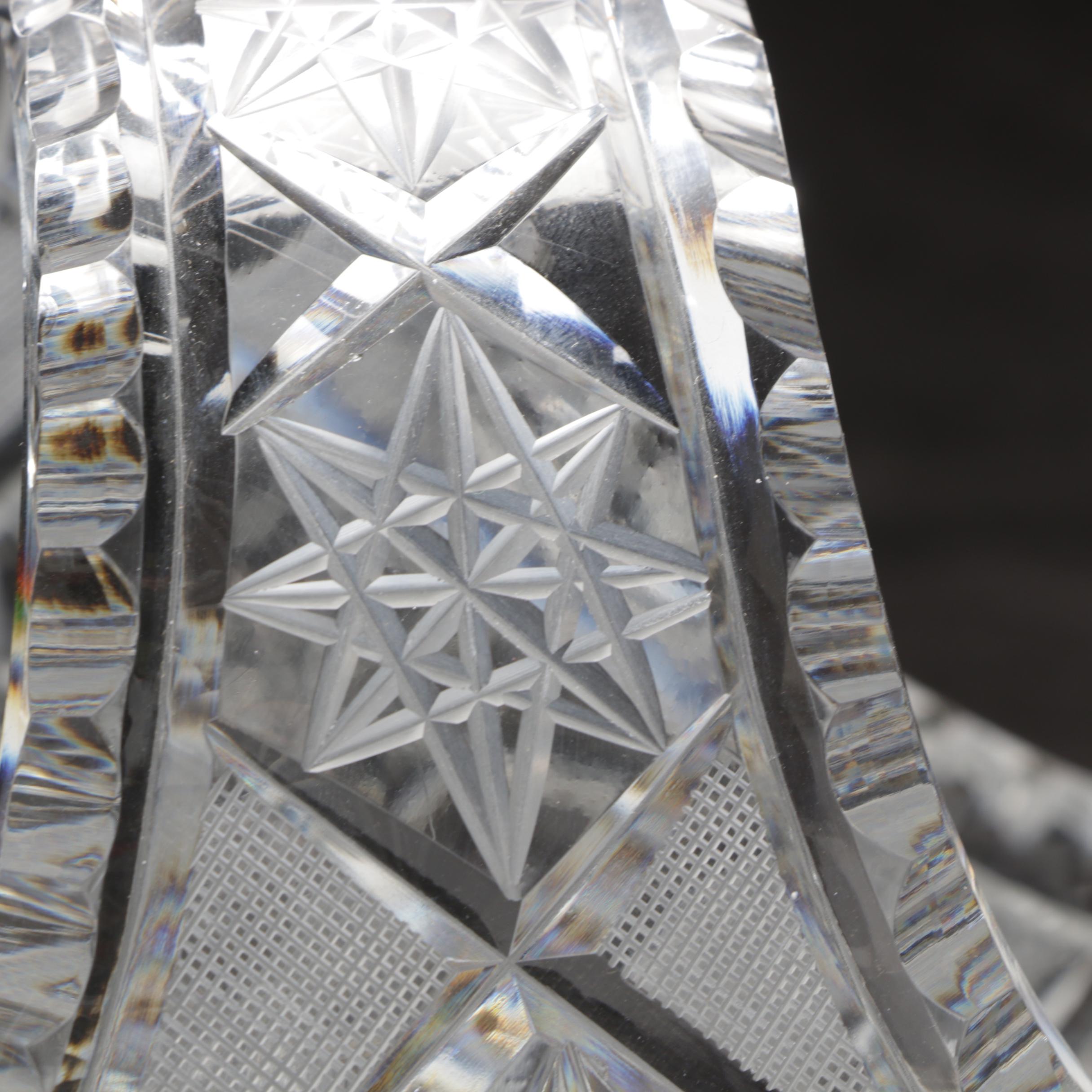 American Brilliant Cut Style Basket