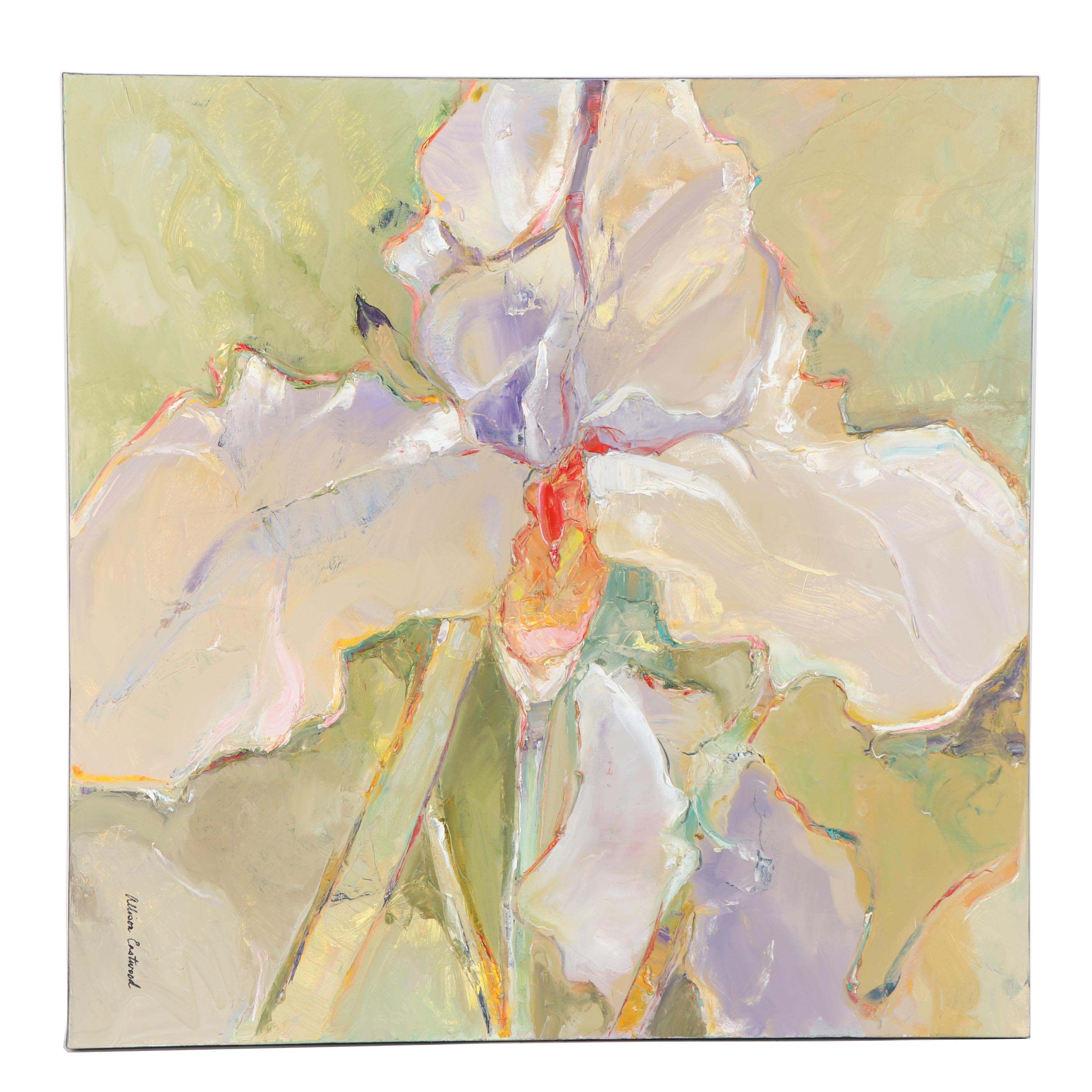 Allison Eastwood Floral Oil Painting