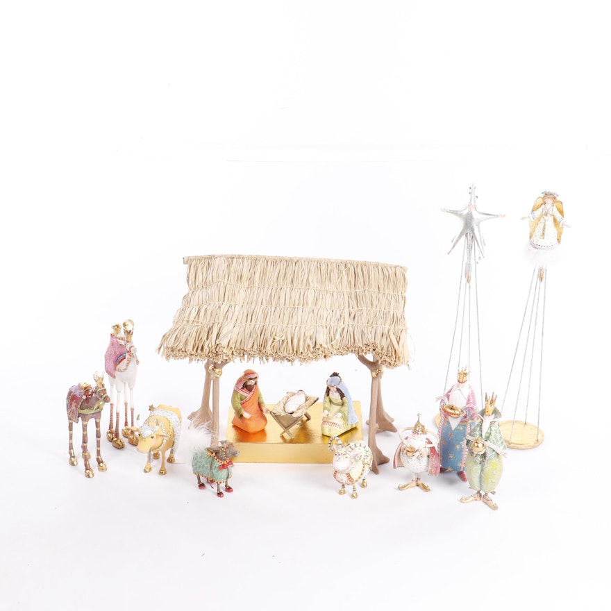 Patience Brewster Nativity Scene