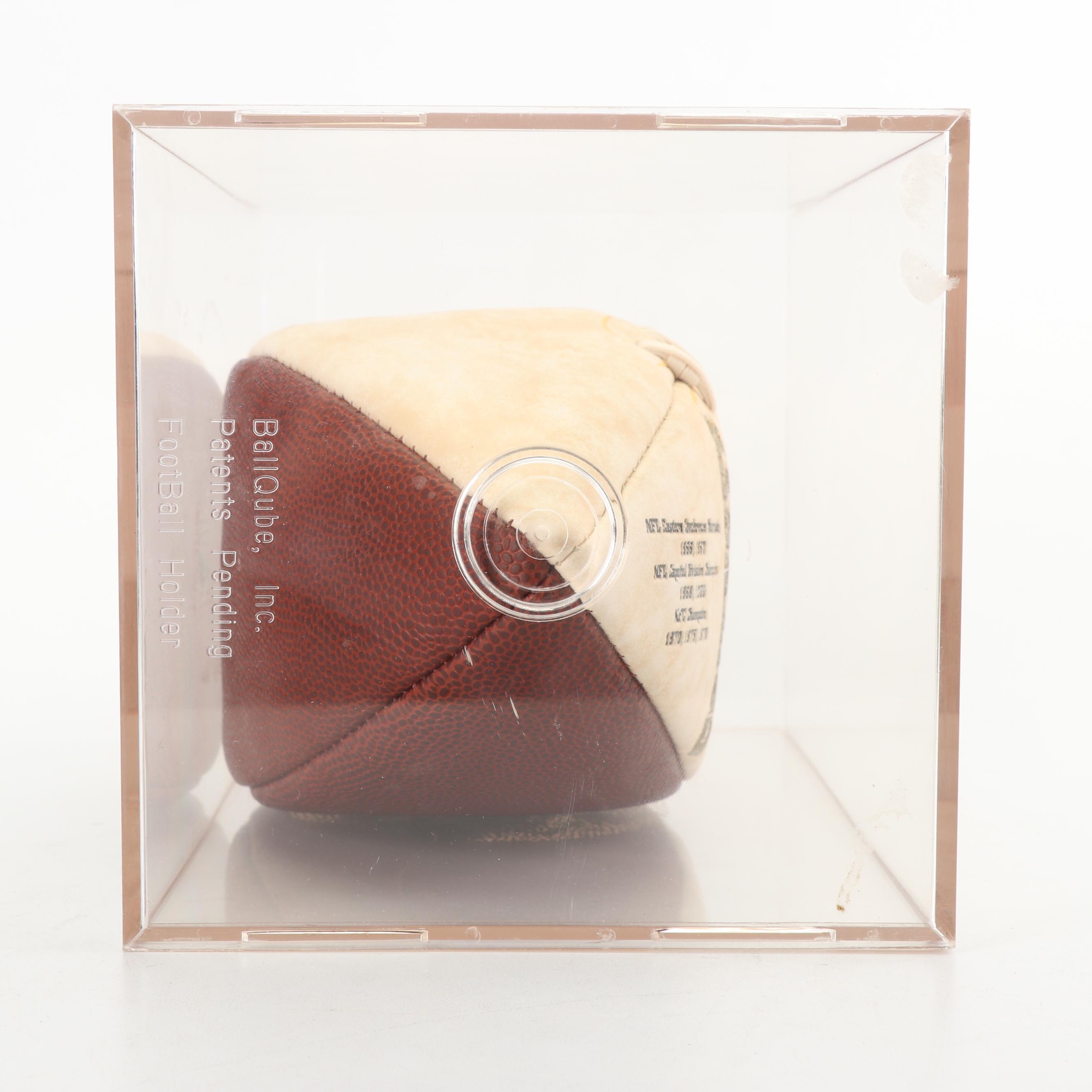 Dallas Cowboys Limited Edition Footballs including 1960/70s Winning Stats Ball