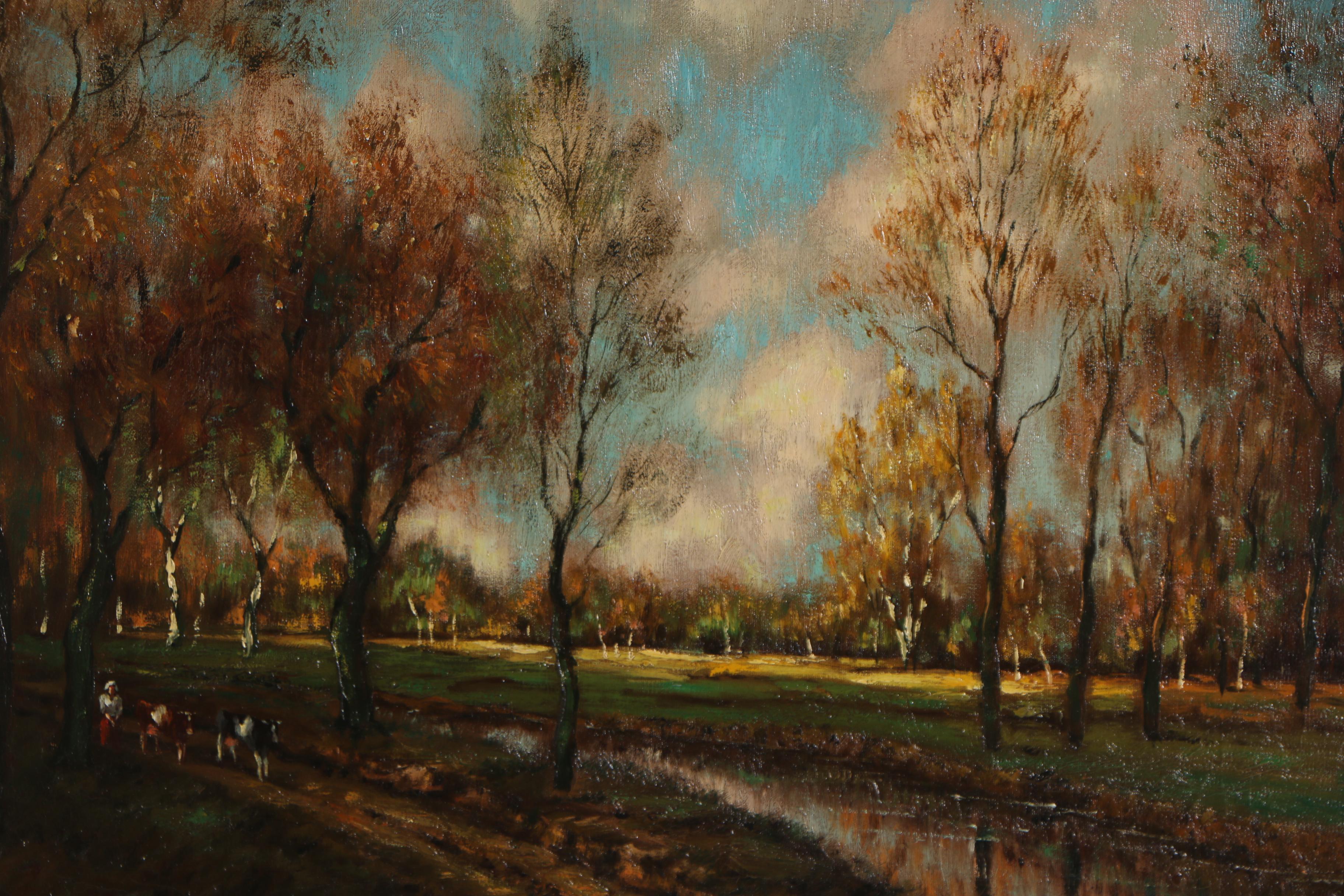 George H. Barker Oil Painting